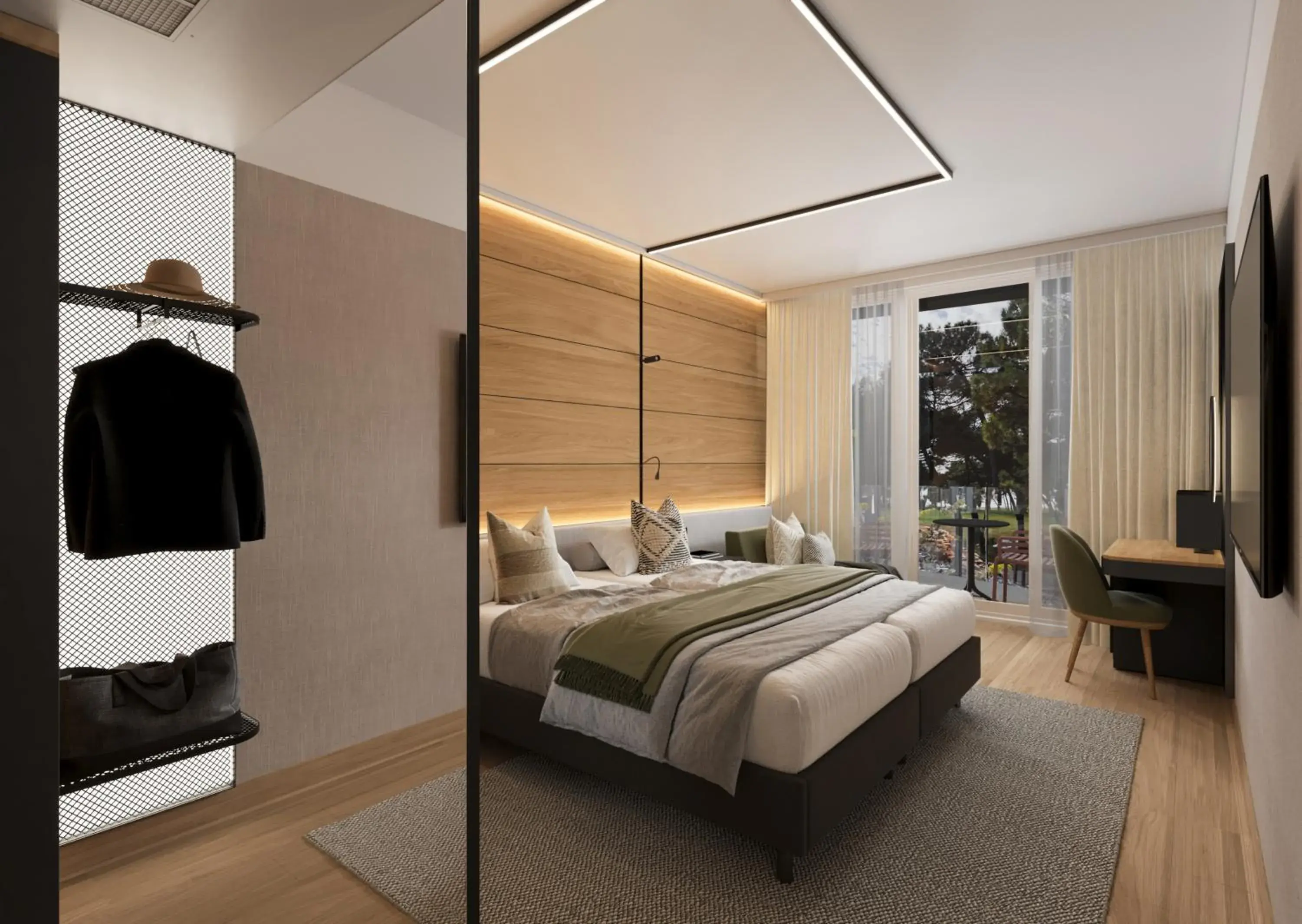 Premium Room with Balcony - Sea Side in Hotel Pelegrin Plava Laguna Premium Room with Balcony - Sea Side in Hotel Pelegrin Plava Laguna