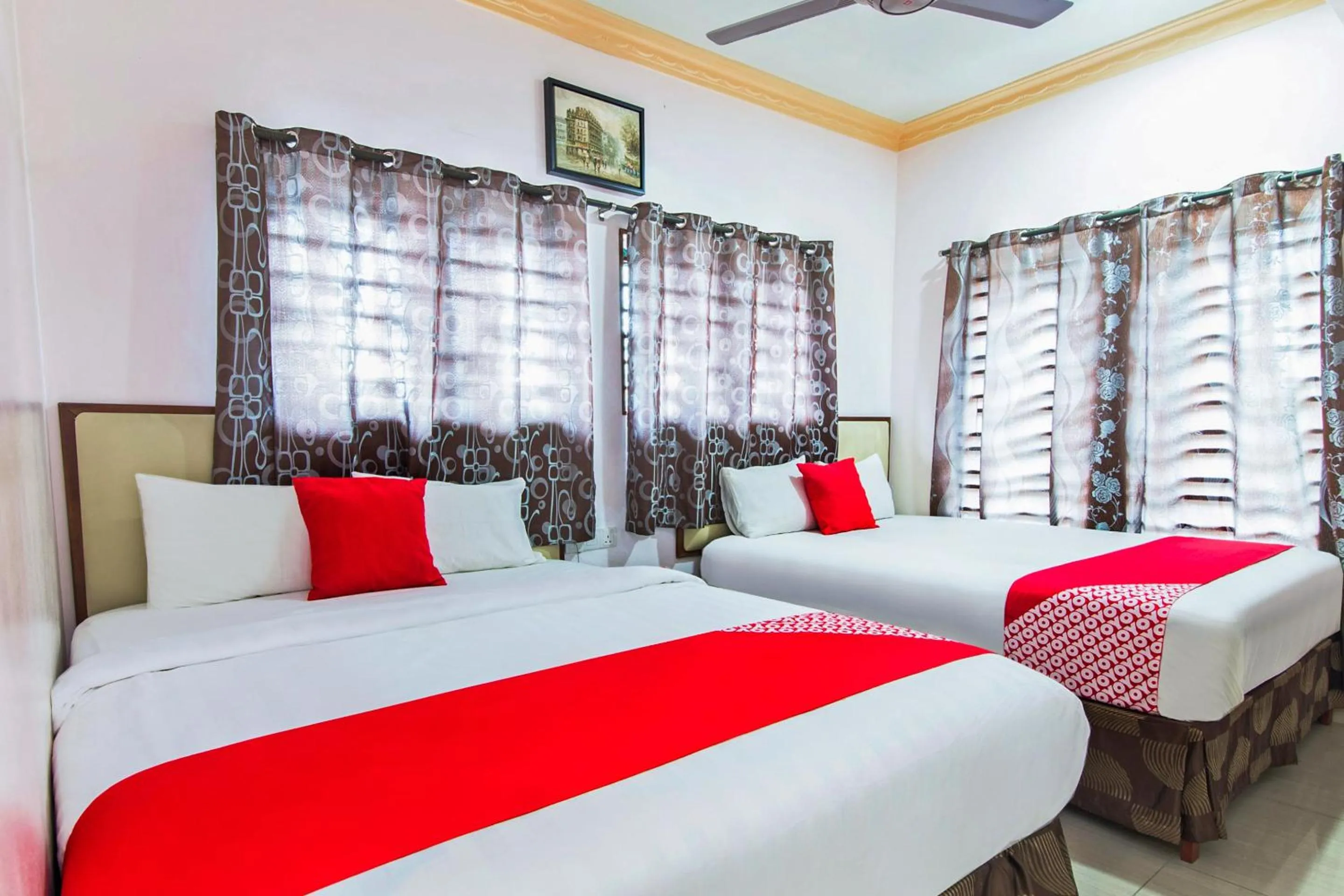 Bedroom, Bed in Hotel O SMC Alam Avenue