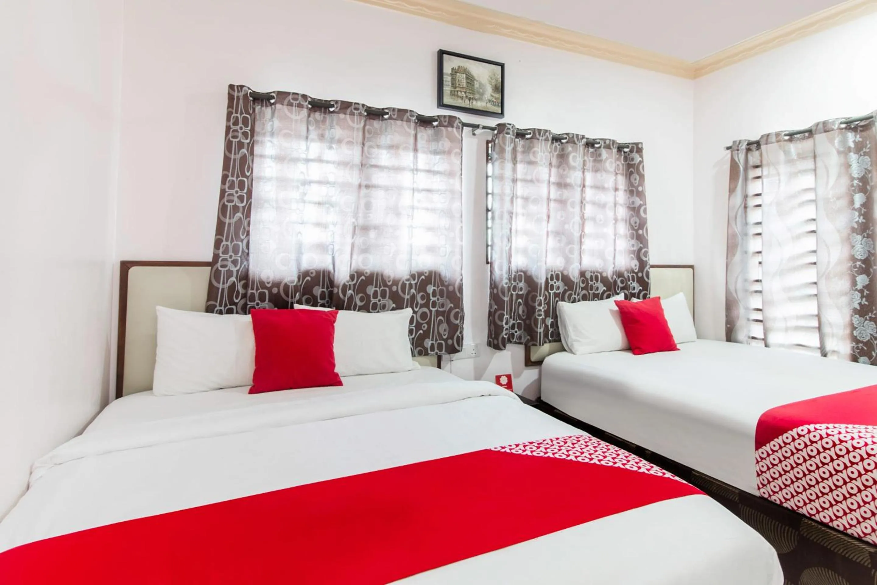 Bedroom, Bed in Hotel O SMC Alam Avenue