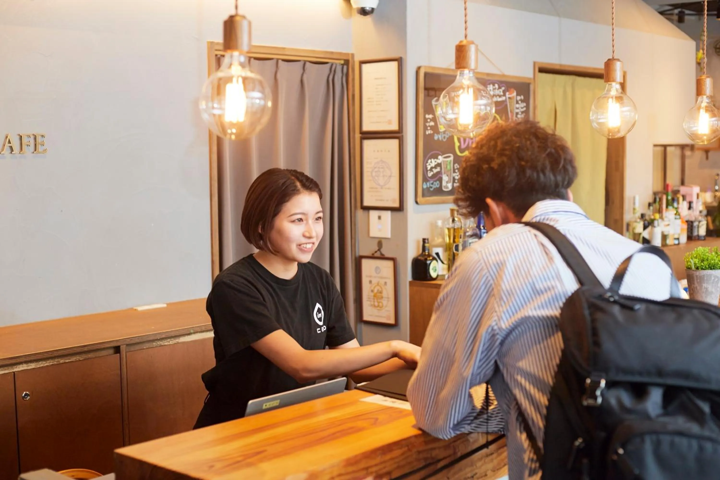 Area and facilities in Drop Inn Tottori