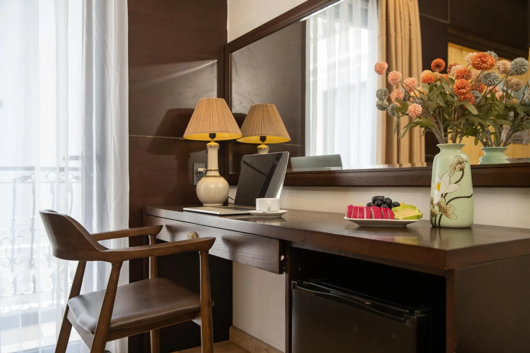 Decorative detail in Palazzo Luxury Hotel & Bistro - Central My Khe Beach Walking Street