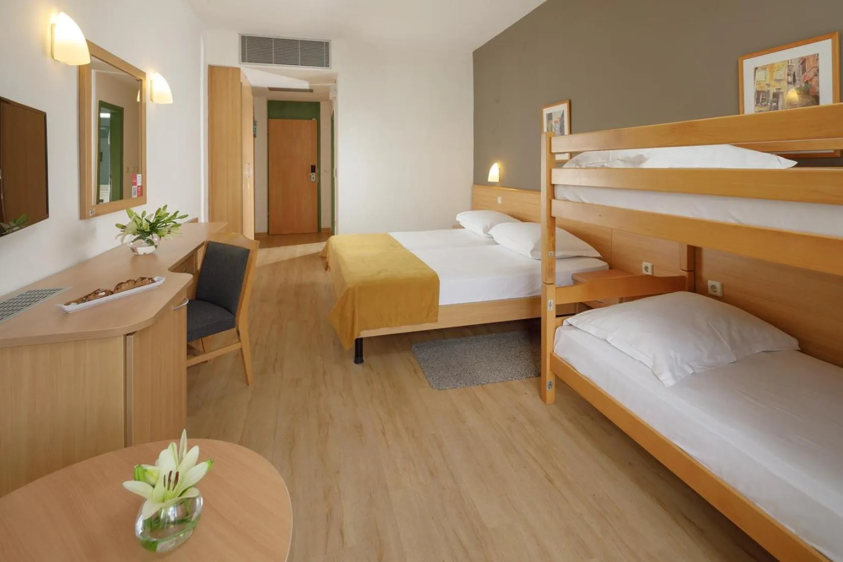 Bedroom, Bed in Hotel Aurora Plava Laguna