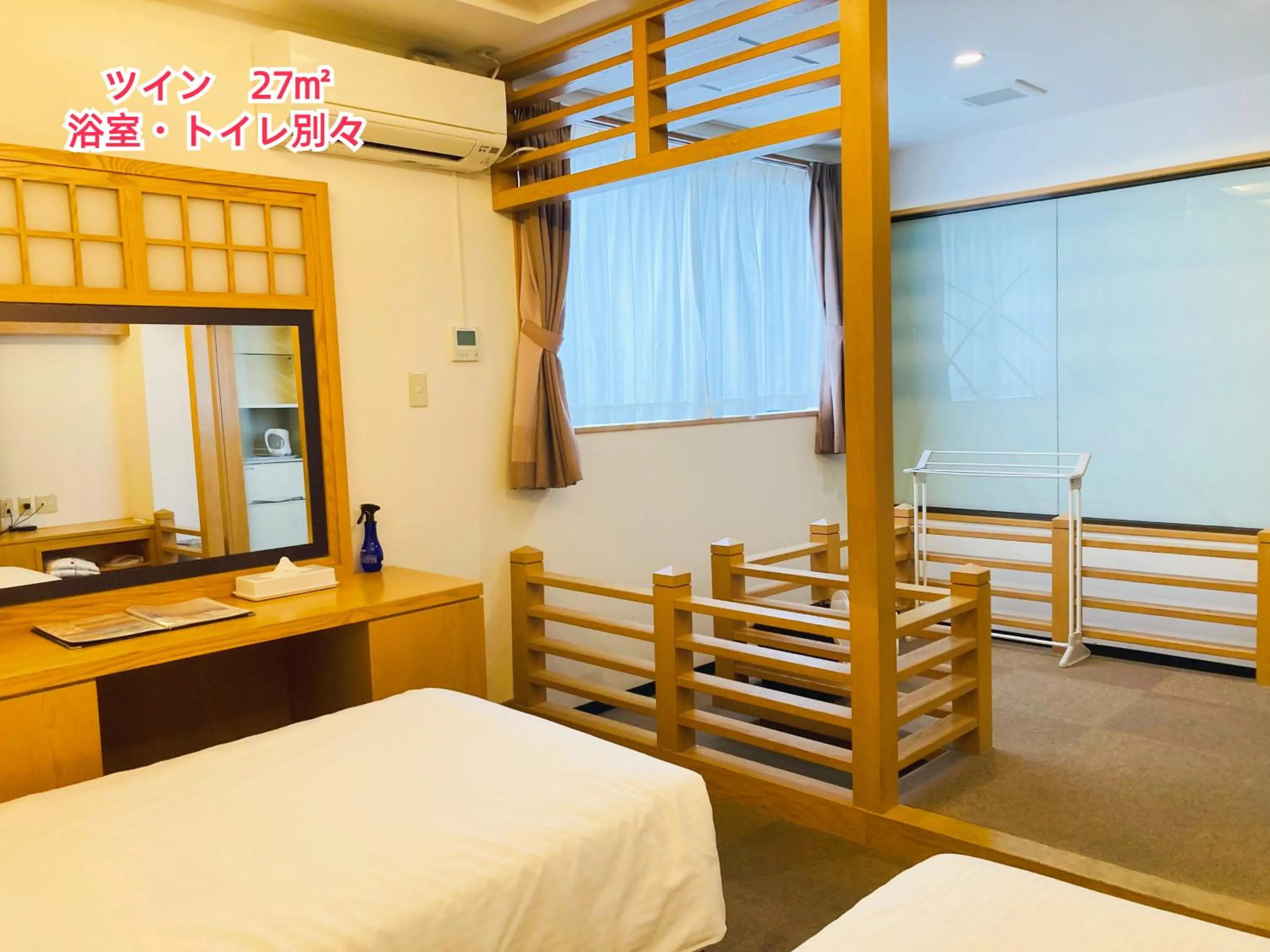 Photo of the whole room, Bed in Okinawa Hotel Precia
