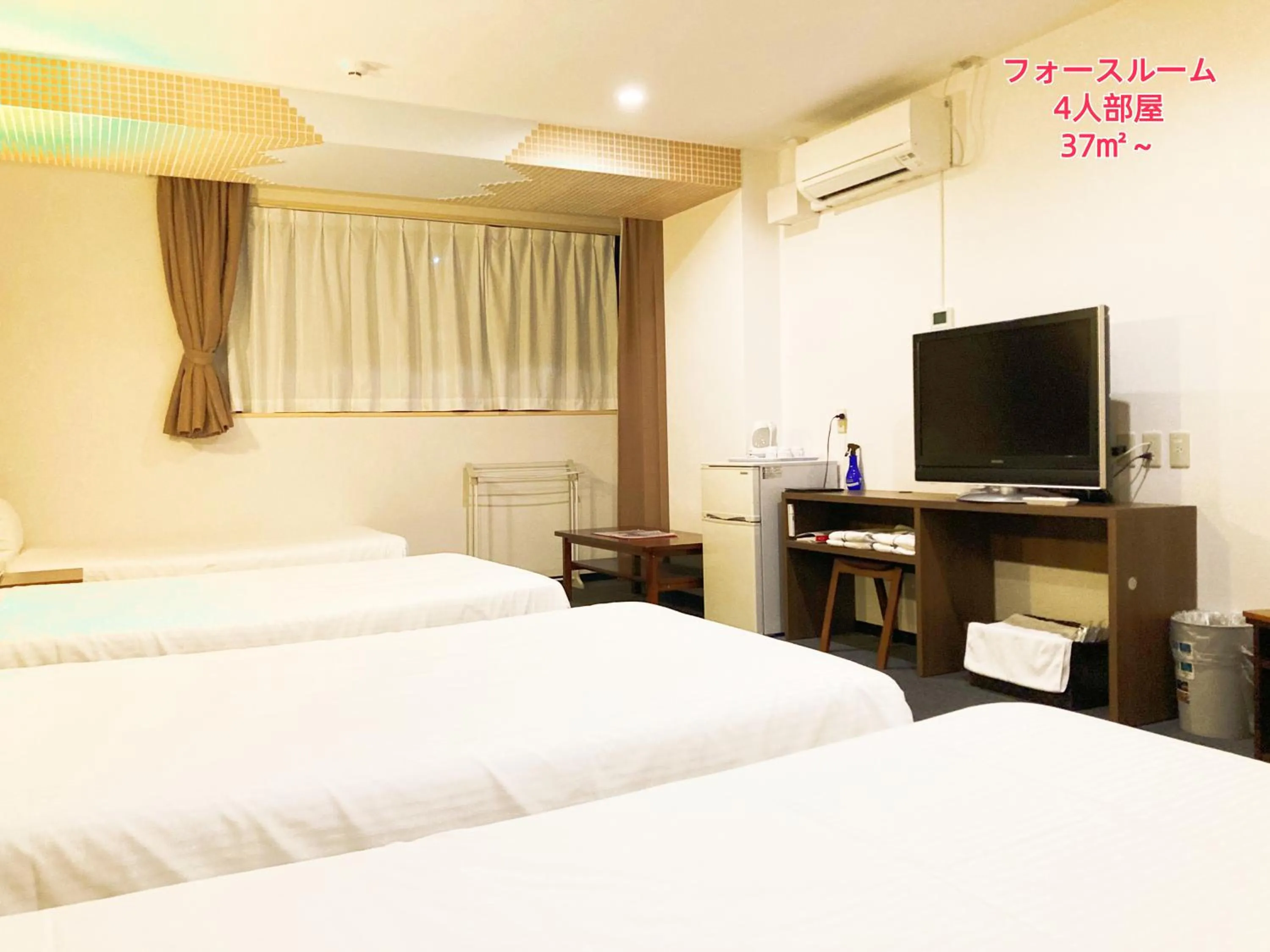 Photo of the whole room, Bed in Okinawa Hotel Precia