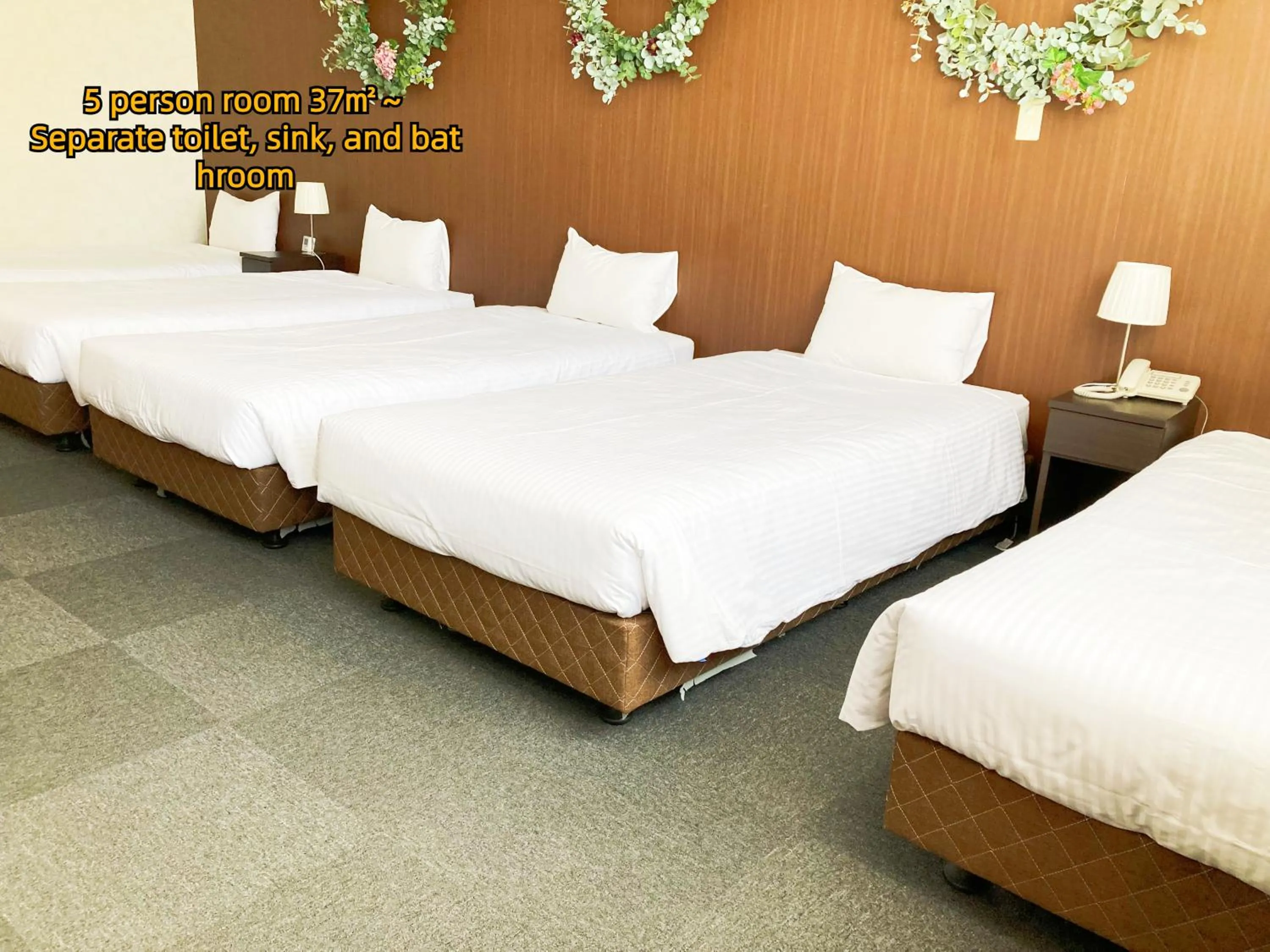 Photo of the whole room, Bed in Okinawa Hotel Precia
