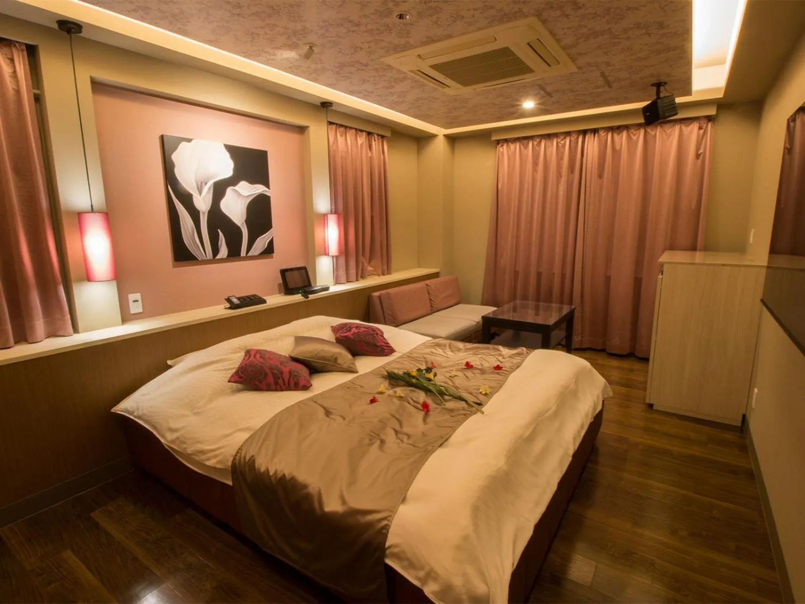 Bed in ホテル アンジュエトワール 堺 - Adult Only