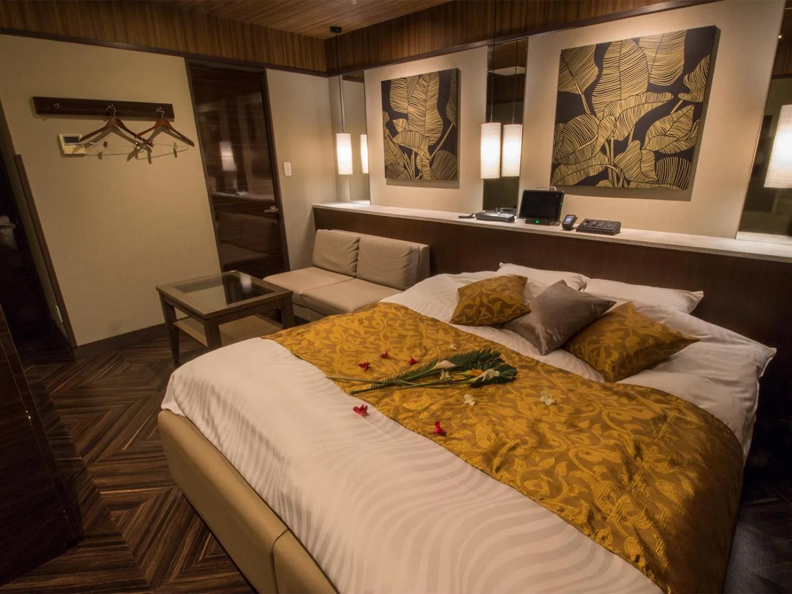 Bed in ホテル アンジュエトワール 堺 - Adult Only