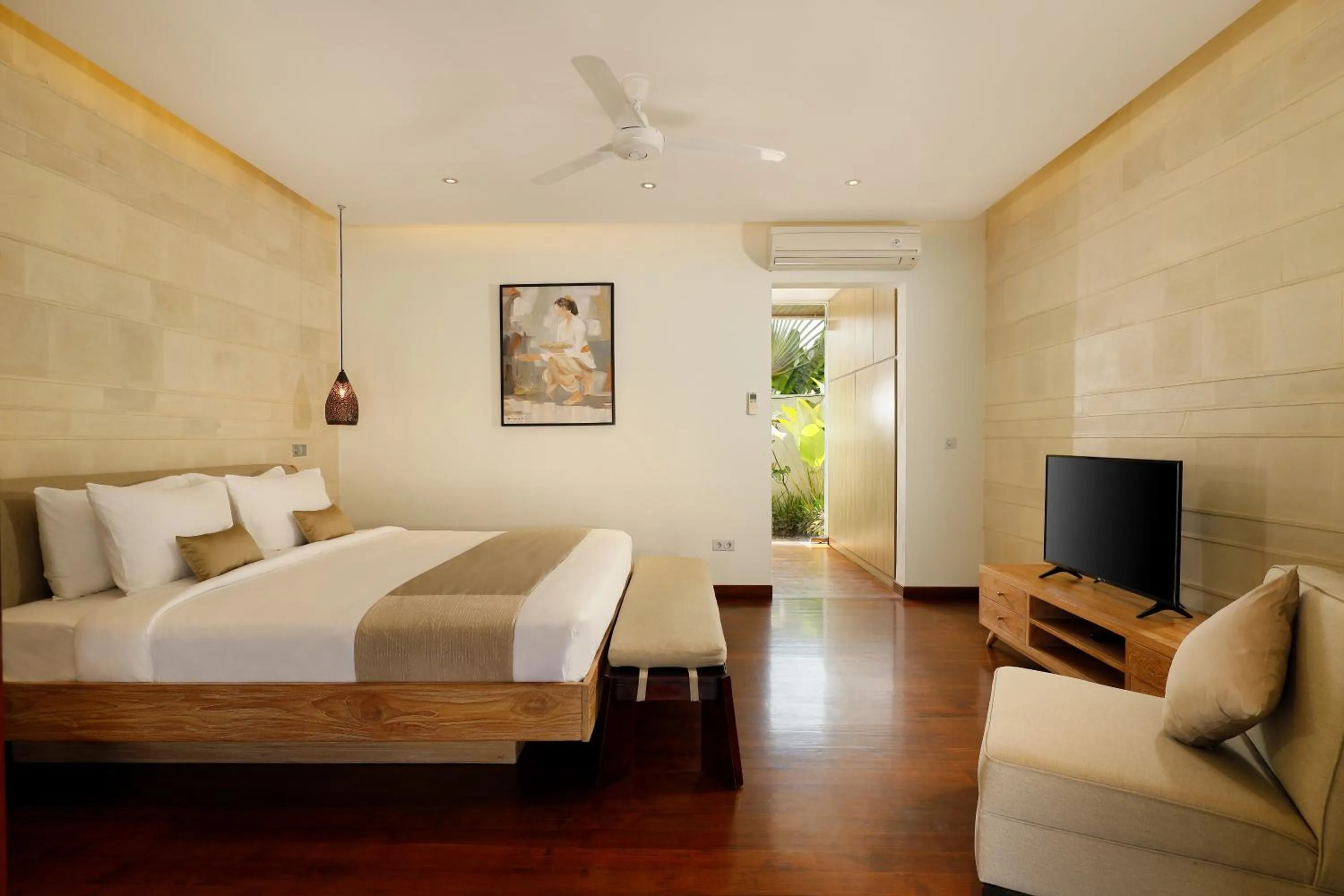 Bed in Villa Tenang by Nakula