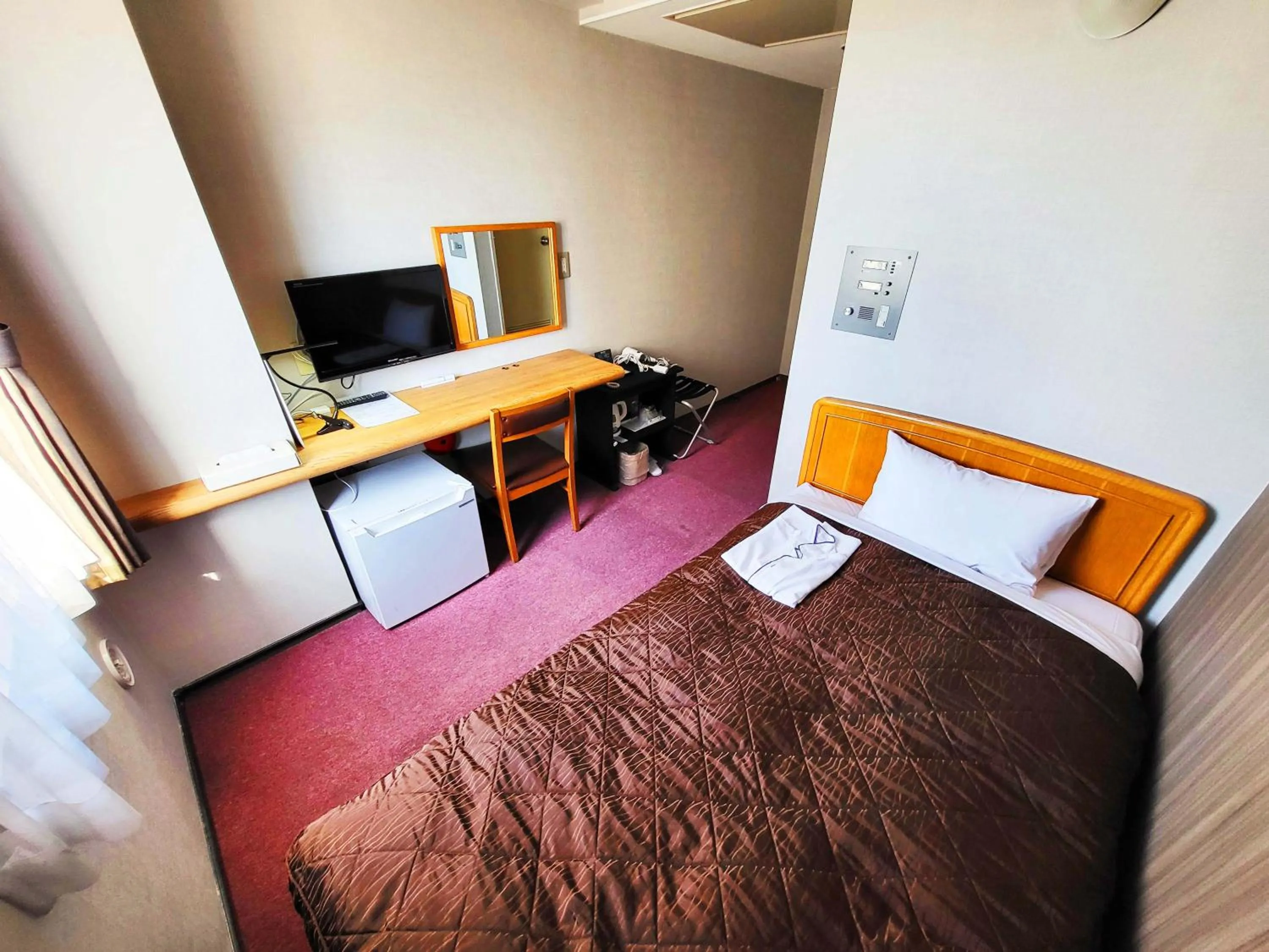 Bed in Hotel Royal Garden Kisarazu