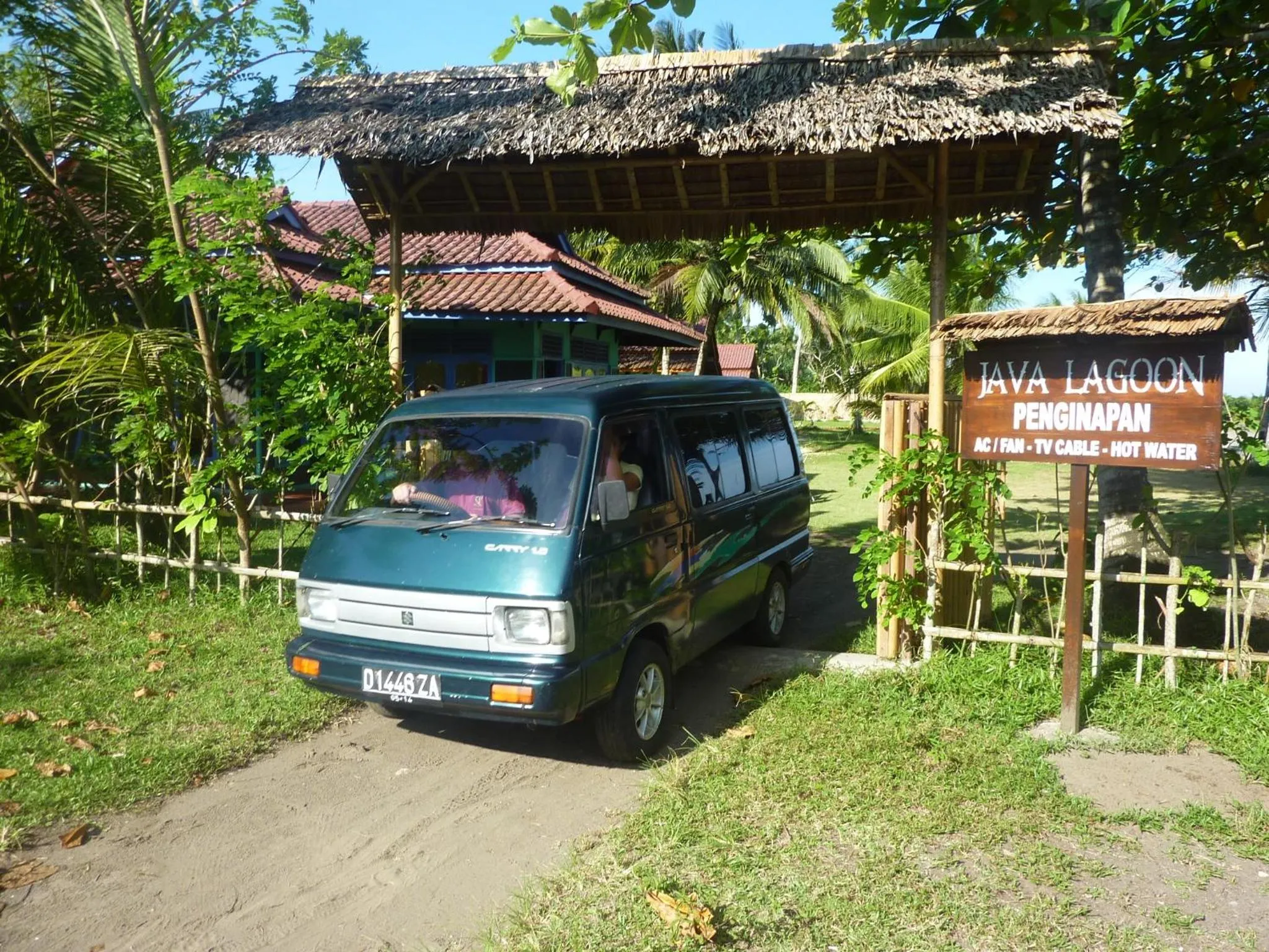 Facade/entrance in Java Lagoon