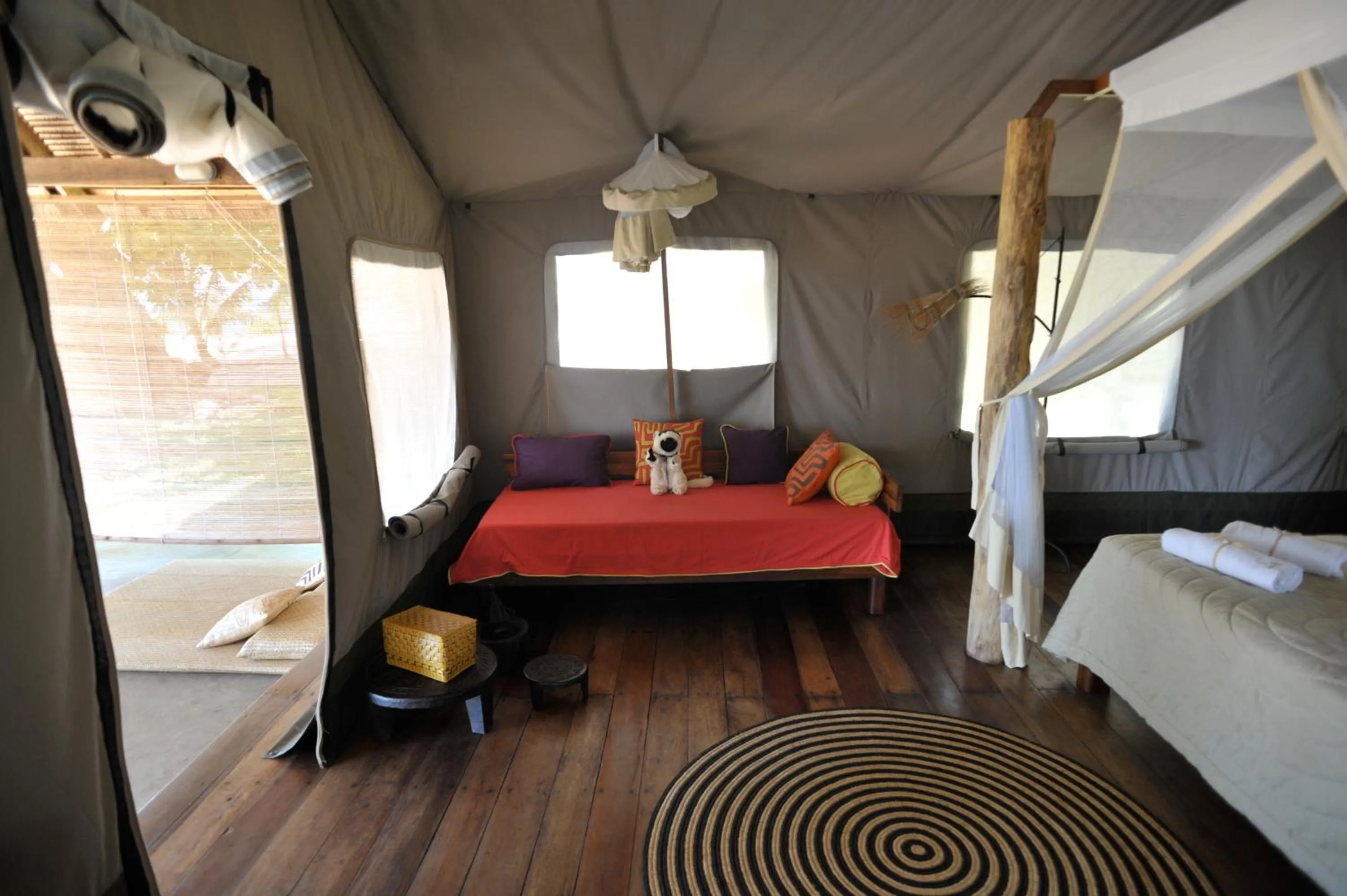 Bedroom, Bed in Eden Lodge