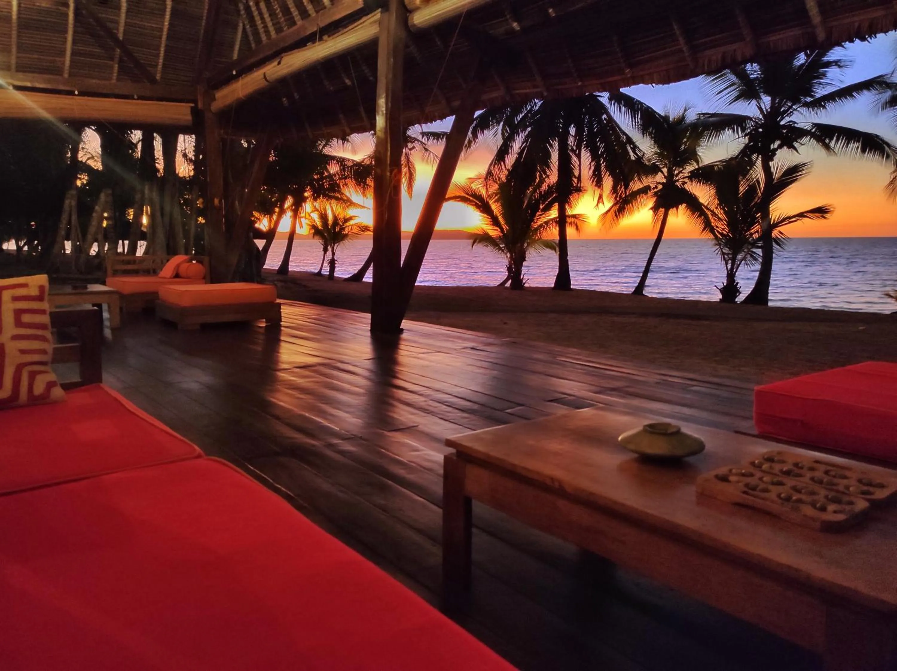 Sea view in Eden Lodge