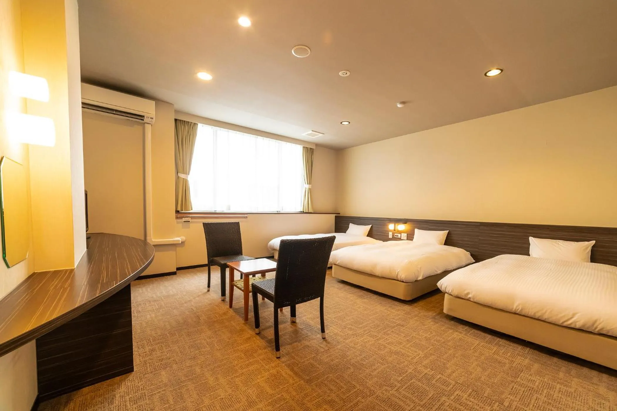Photo of the whole room, Bed in Ooedo Onsen Monogatari Premium Kinosaki