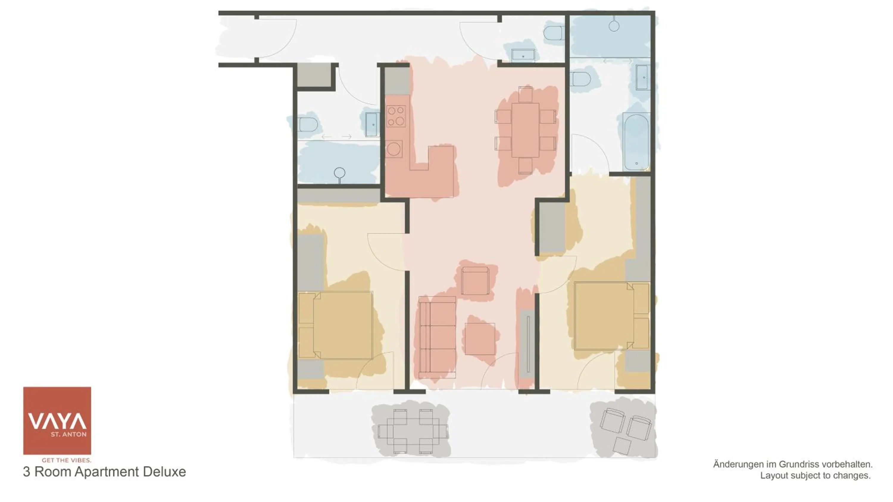Floor plan in VAYA St Anton