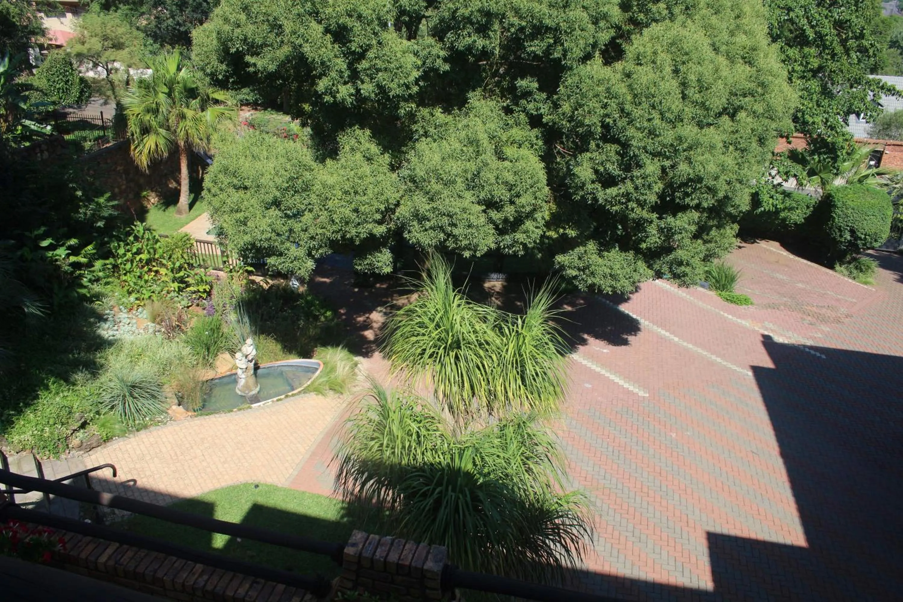 Garden view in Belle Vue Guesthouse