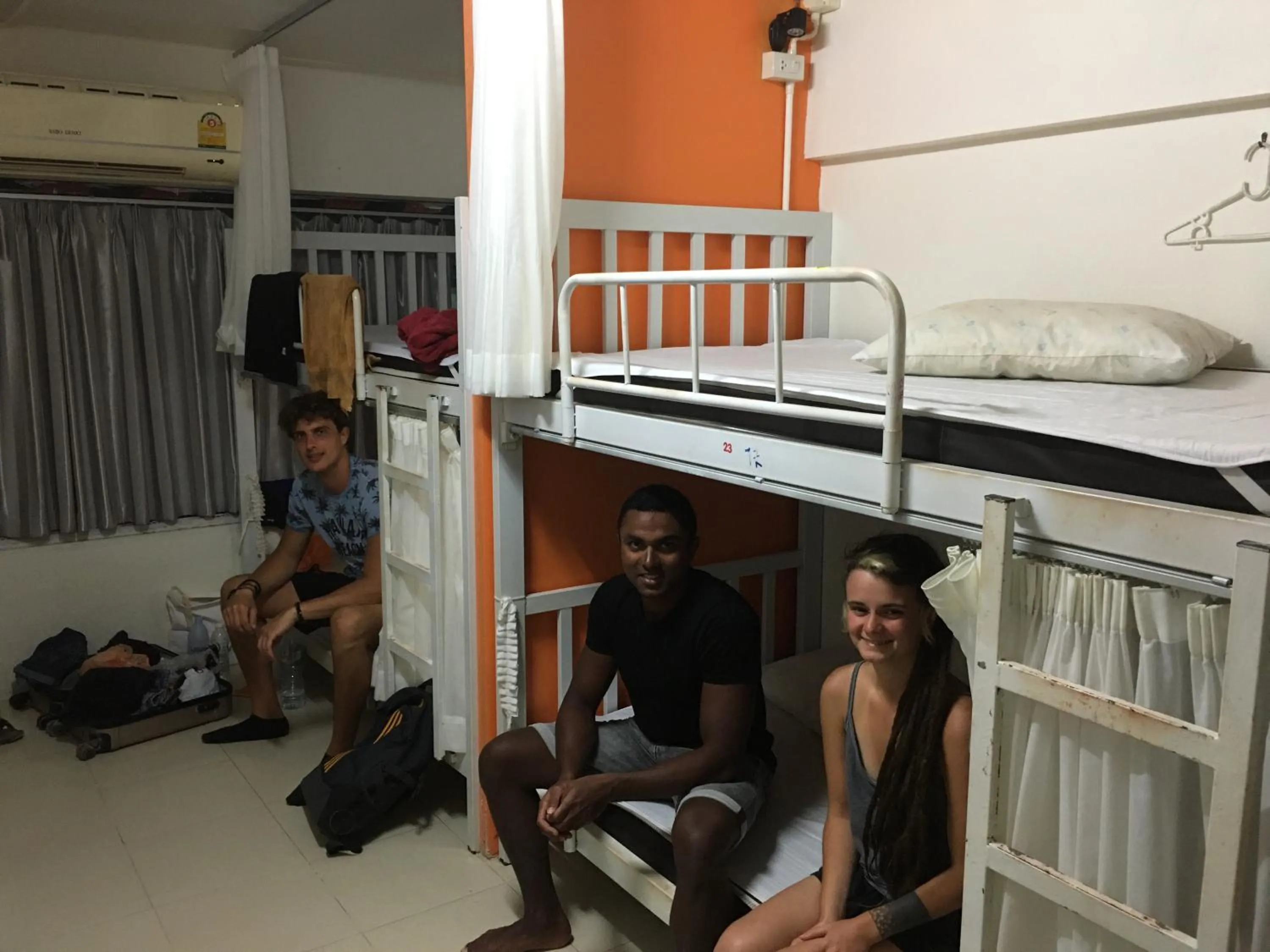 People in Voyagers Hostel