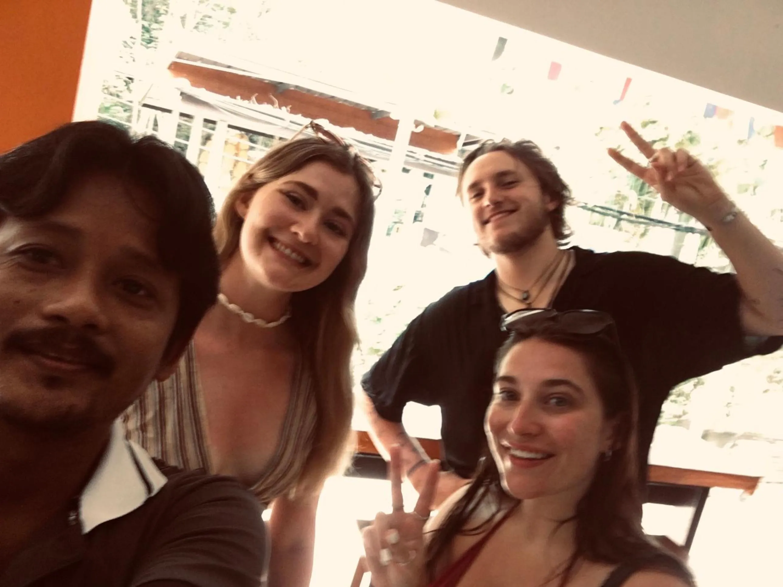 People in Voyagers Hostel