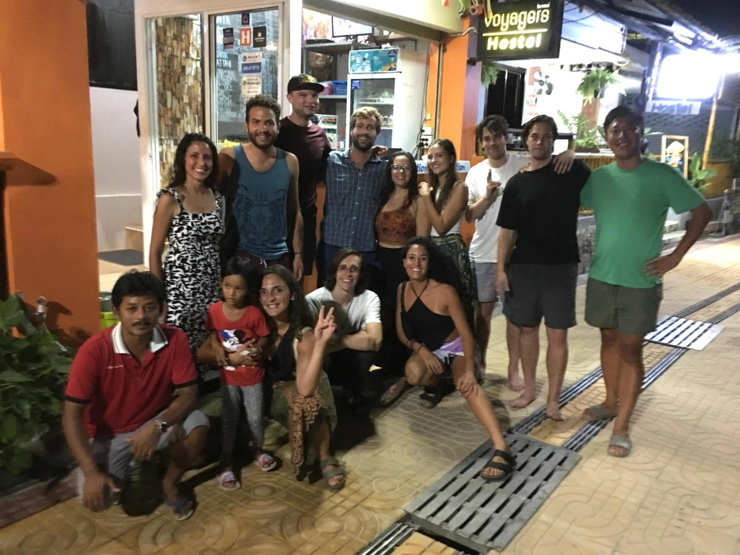 Night in Voyagers Hostel