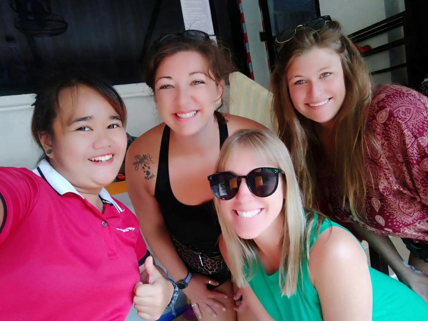 People in Voyagers Hostel