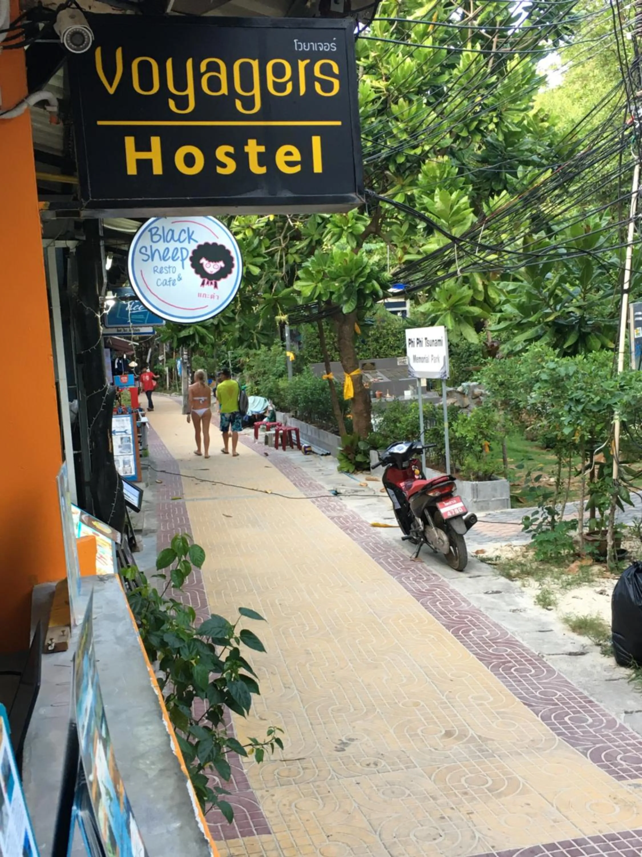 Property building in Voyagers Hostel