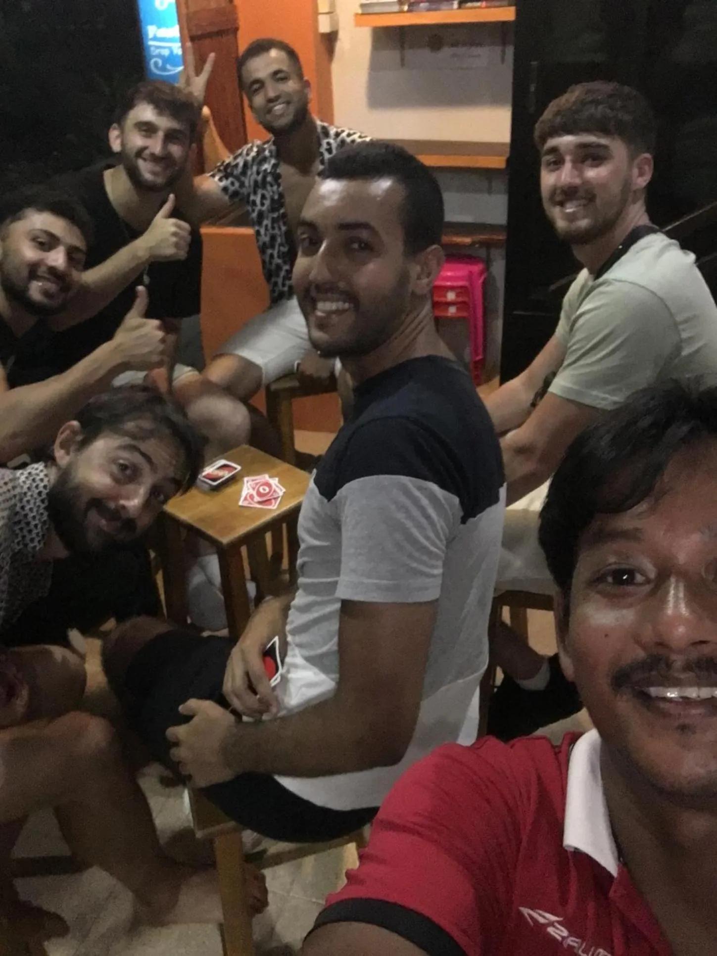 People in Voyagers Hostel