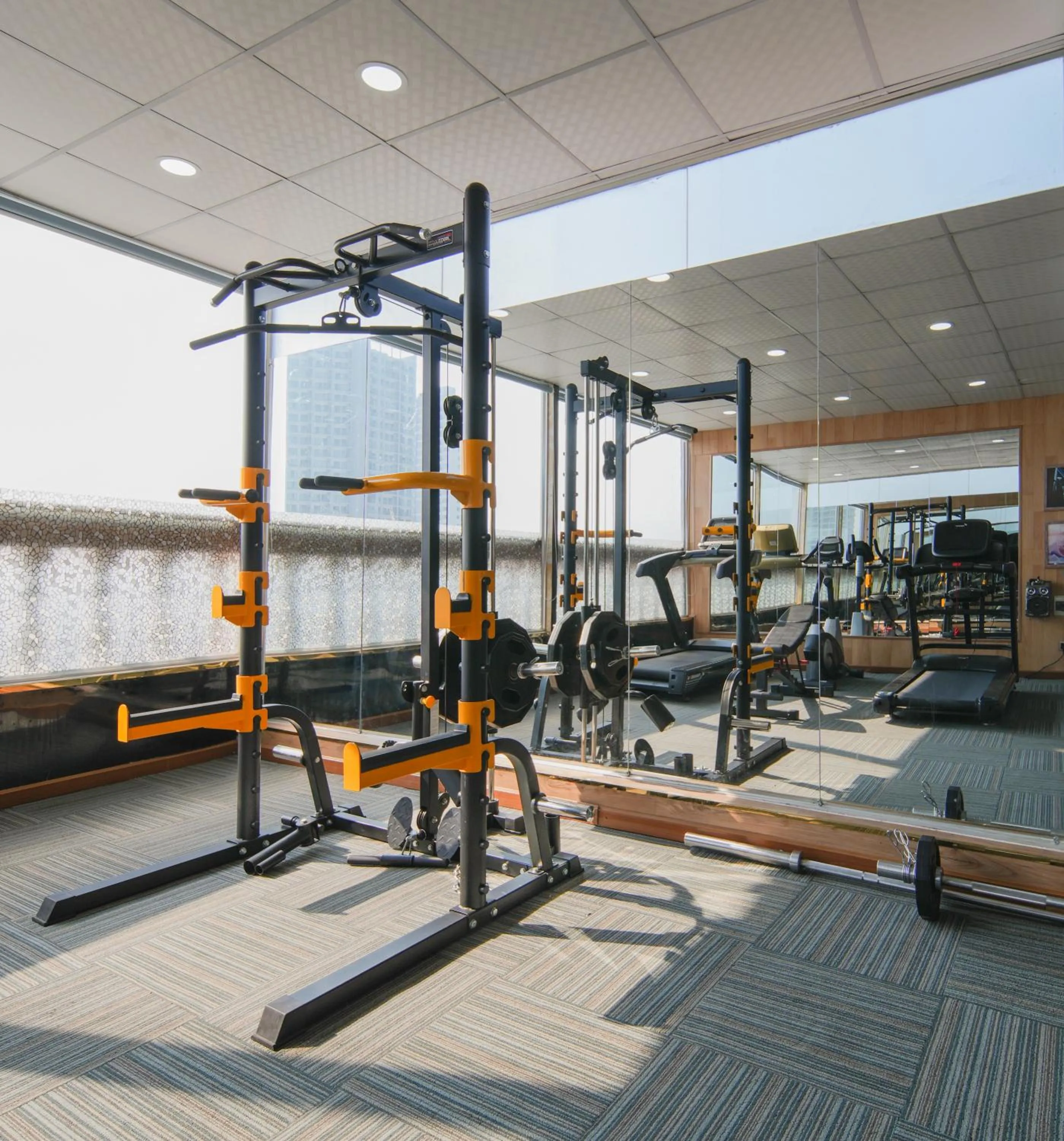 Bird's eye view in TND Hotel