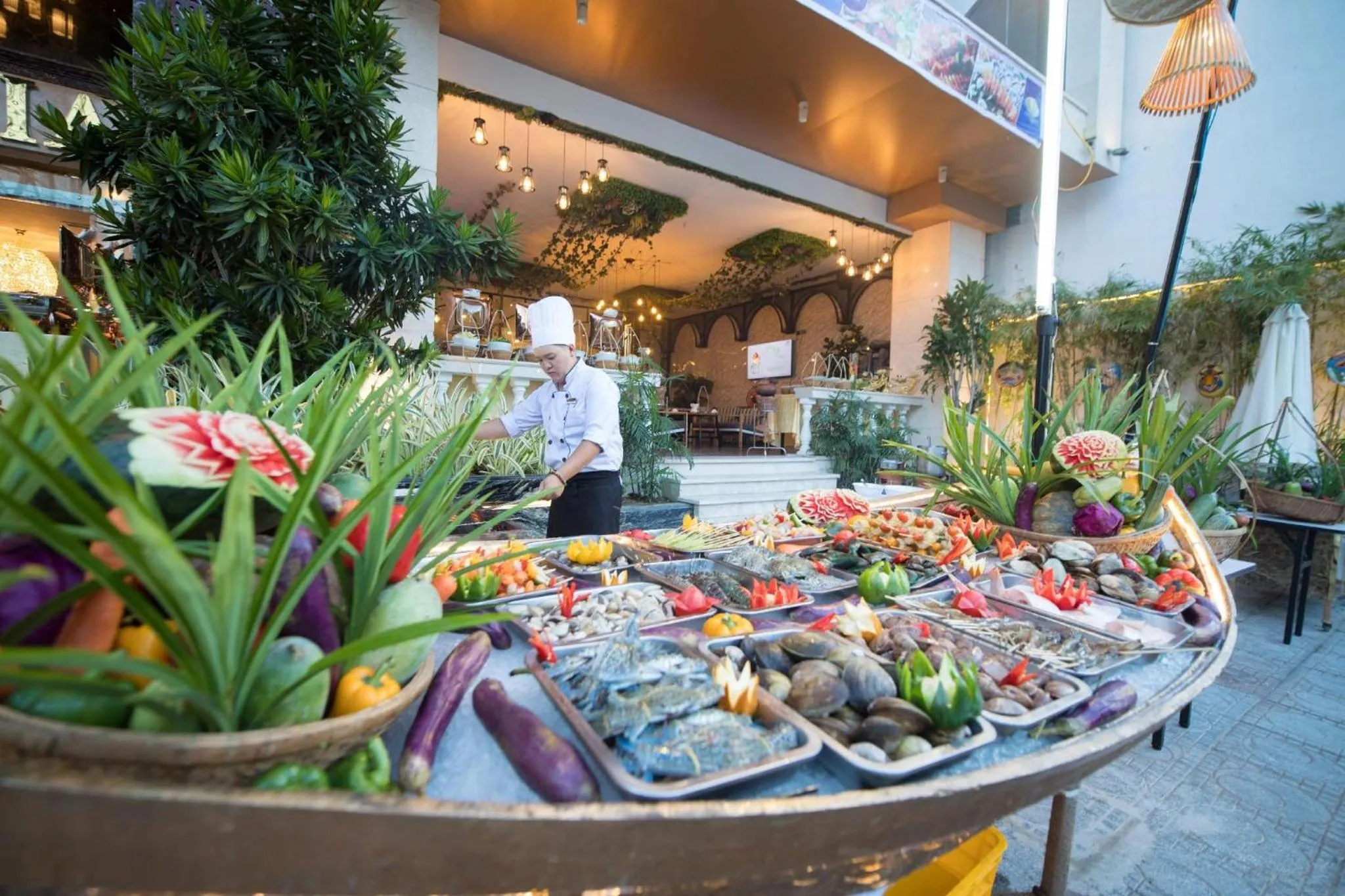 BBQ facilities in TND Hotel