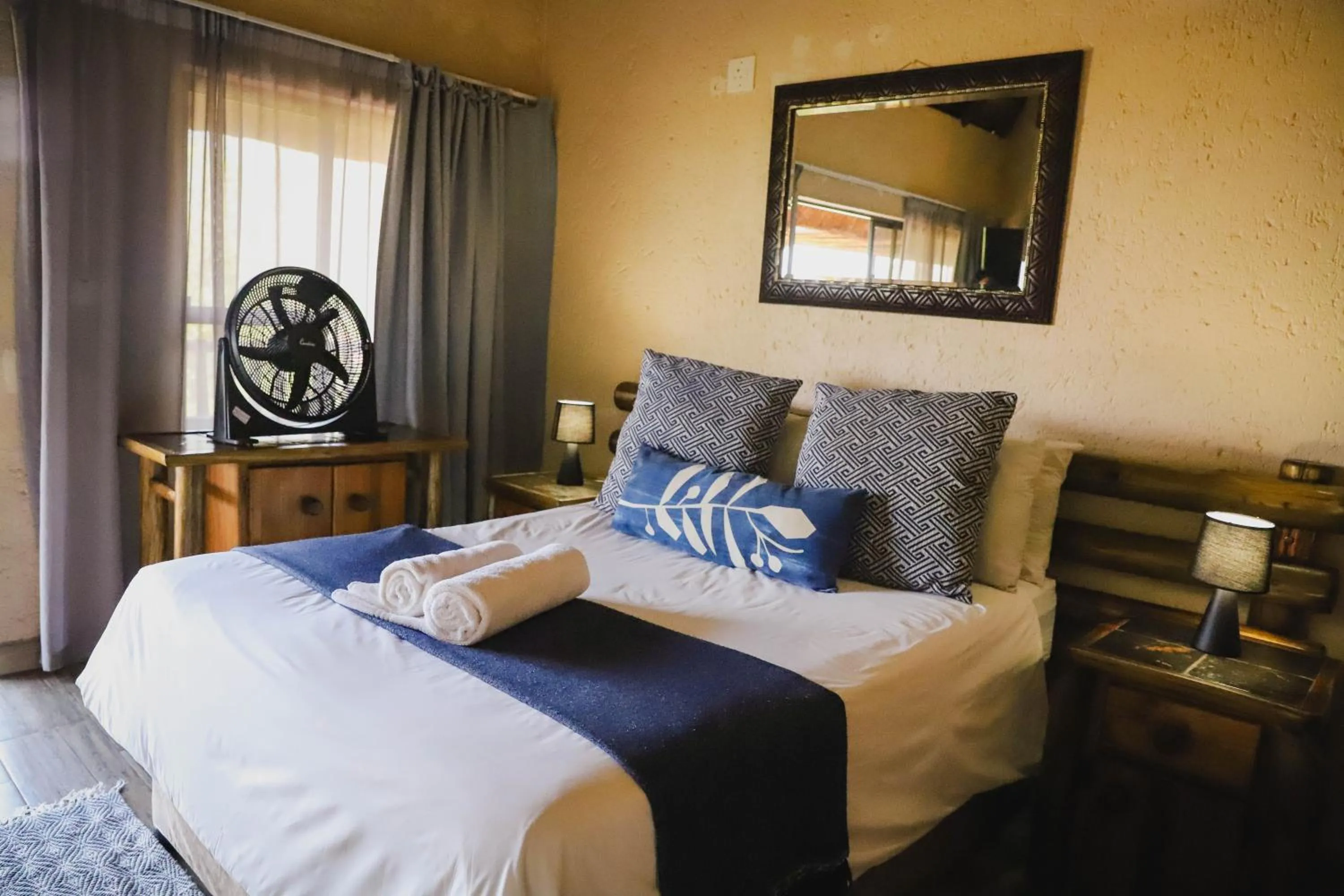 Bed in Maroela Guest Lodge