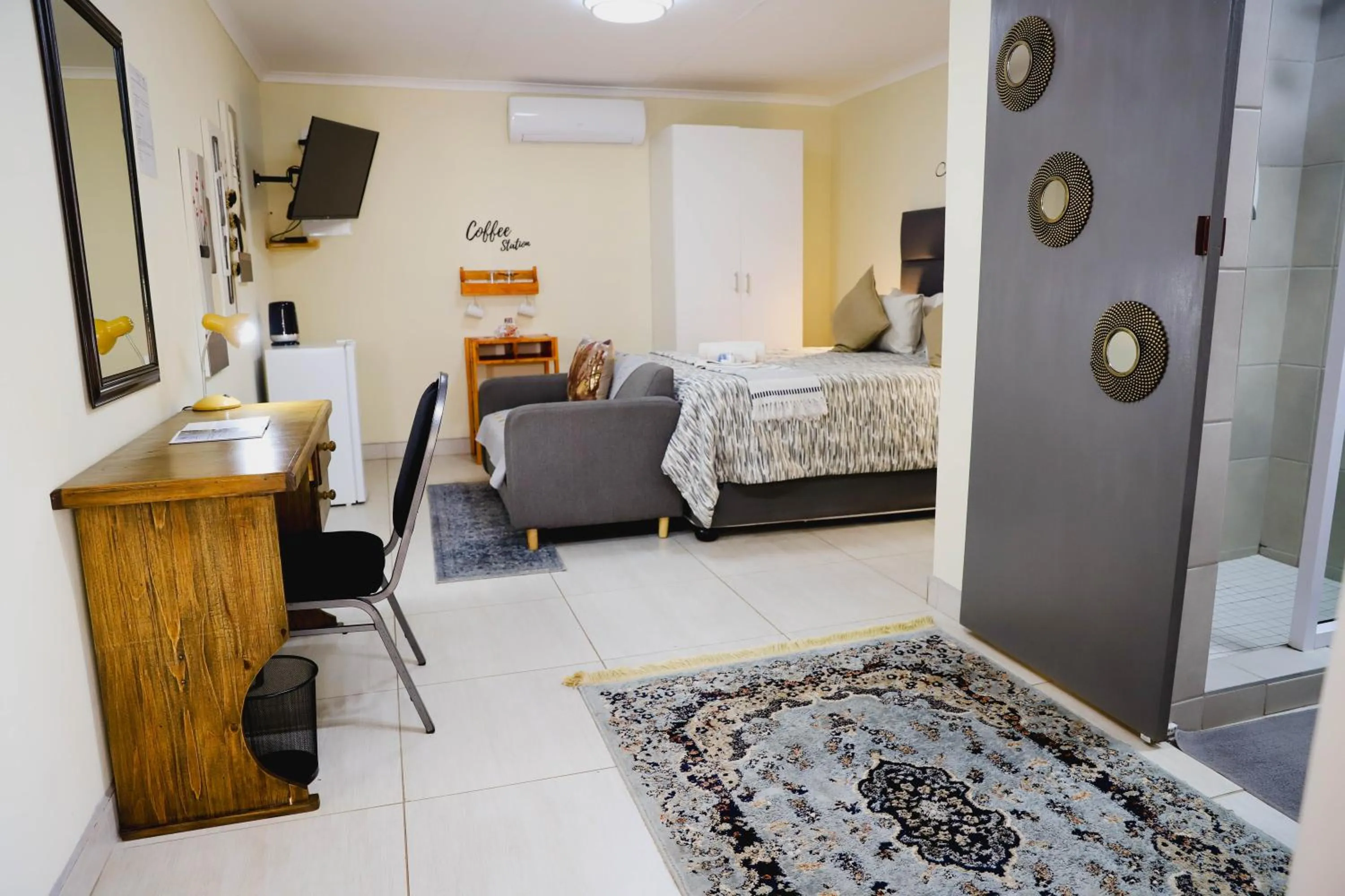 Bed in Maroela Guest Lodge