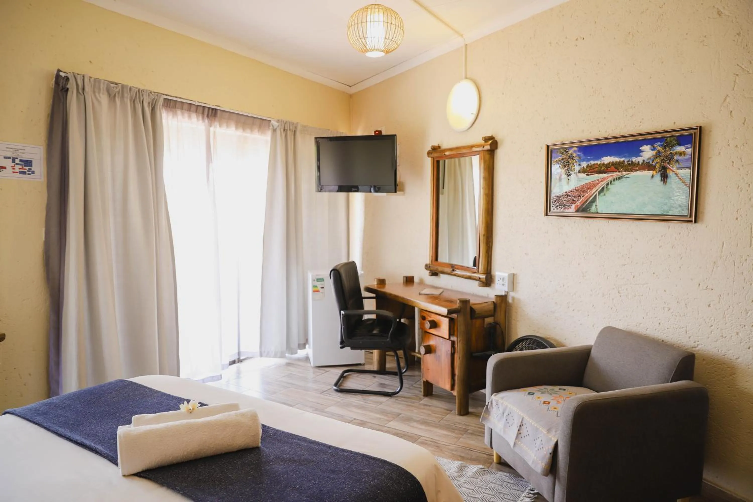 Bed in Maroela Guest Lodge