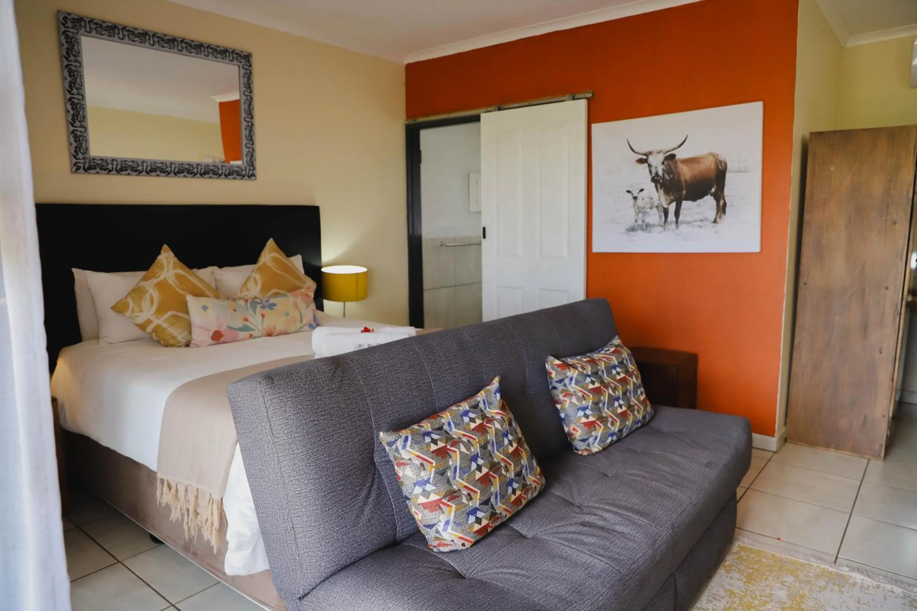 Bed in Maroela Guest Lodge