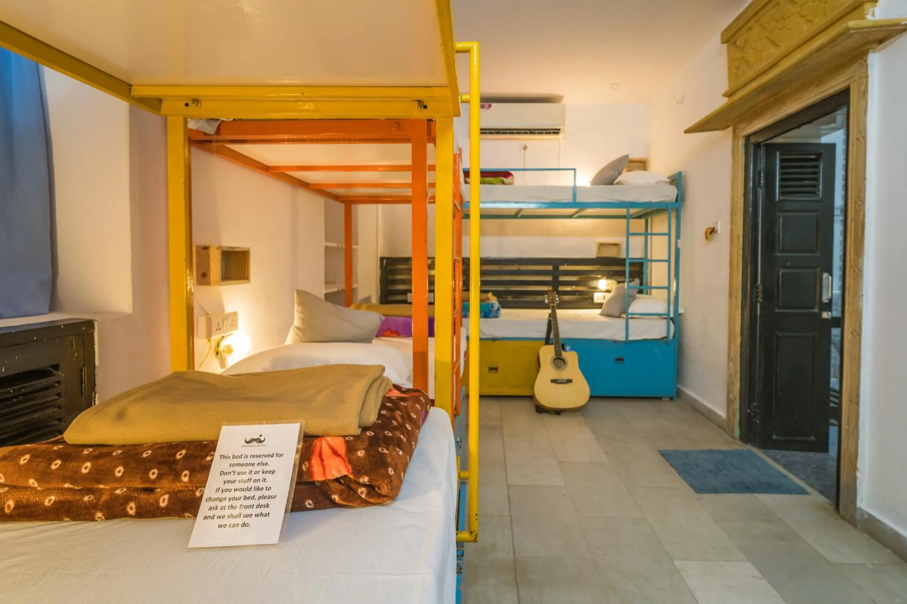 bunk bed, Bed in Moustache Jaisalmer