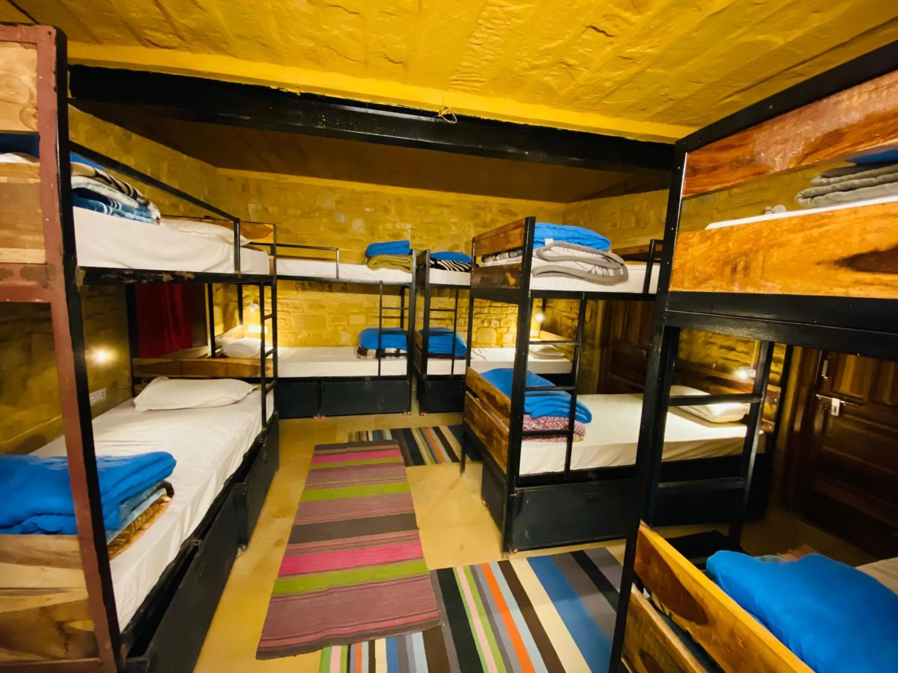 Photo of the whole room, Bed in Moustache Jaisalmer