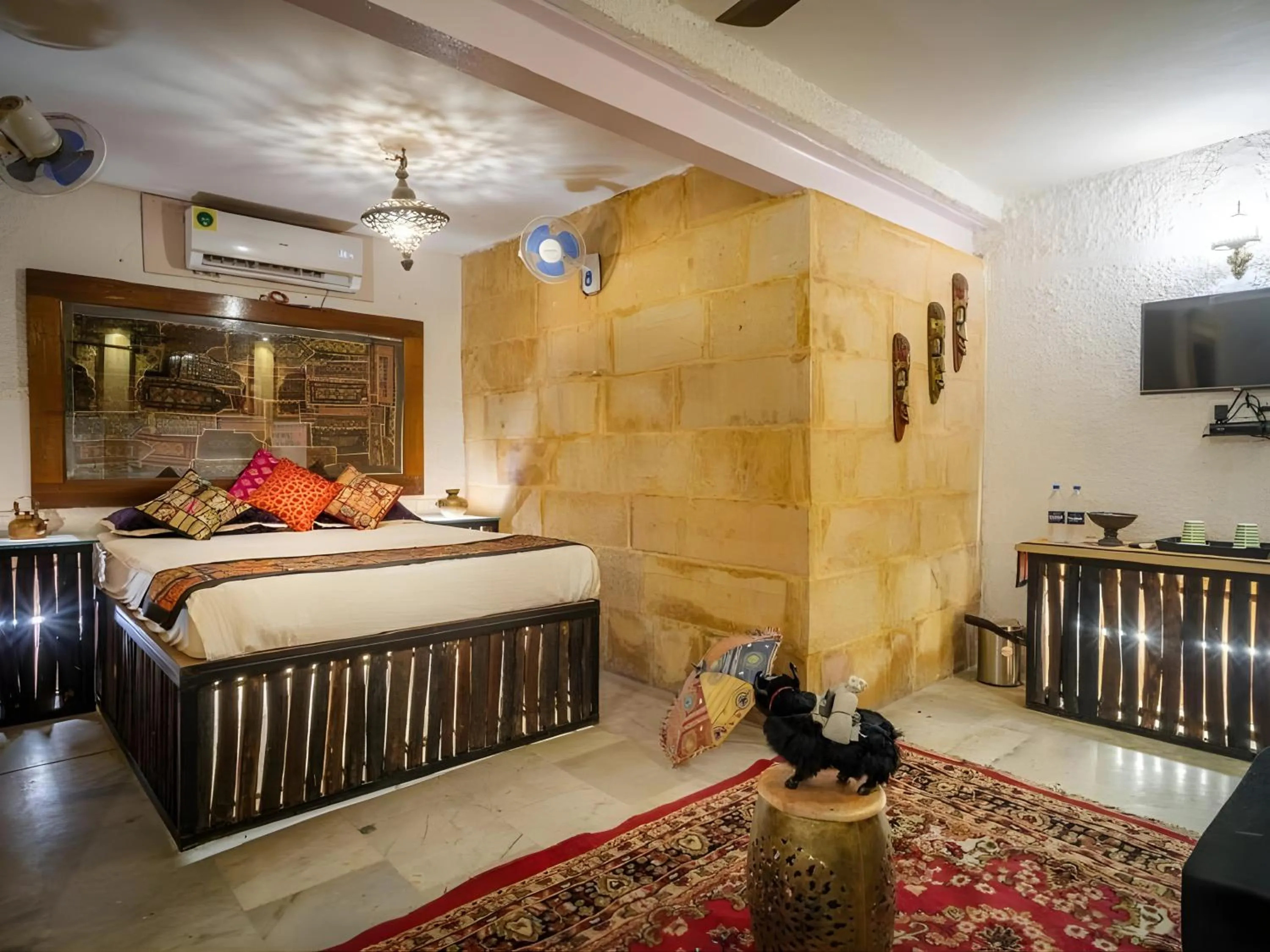 Bed in Moustache Jaisalmer