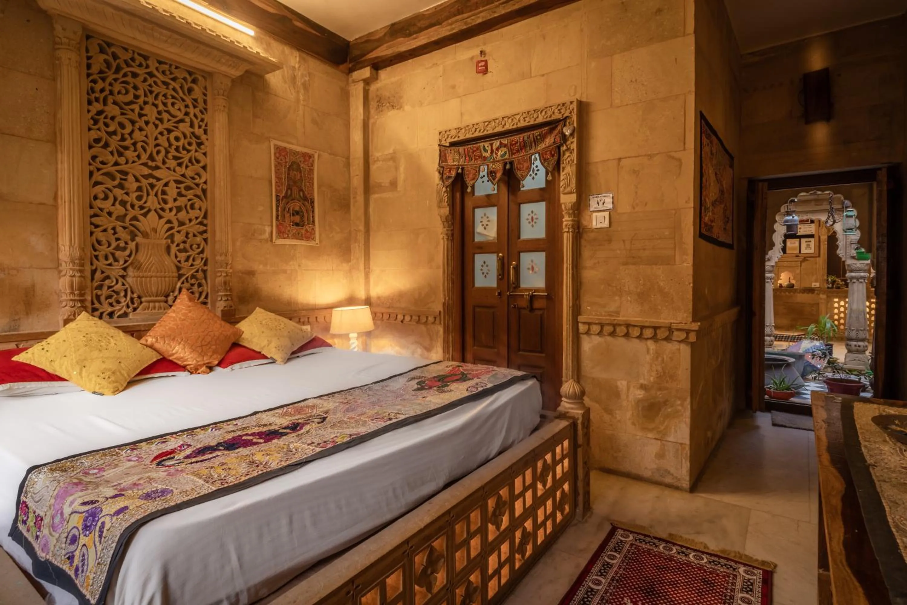 Bed in Moustache Jaisalmer