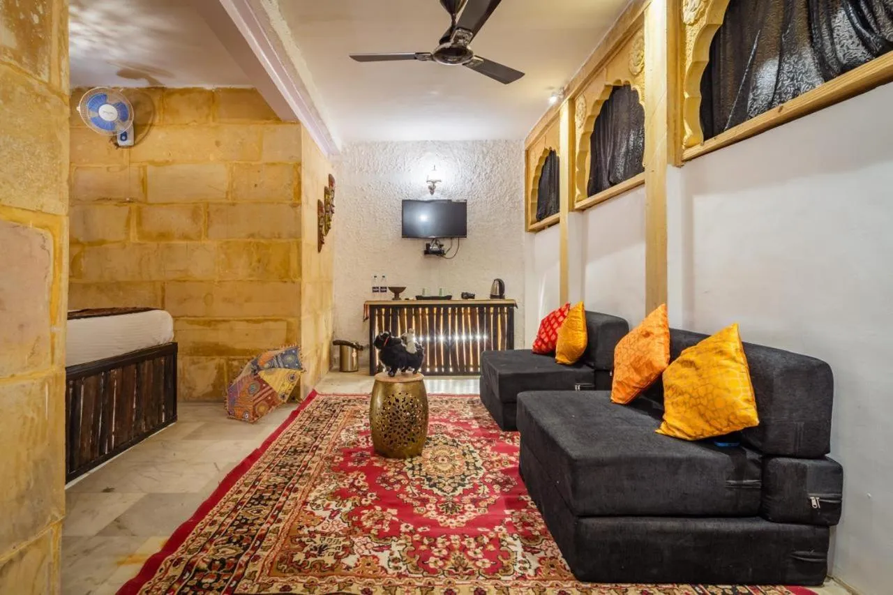 Living room in Moustache Jaisalmer