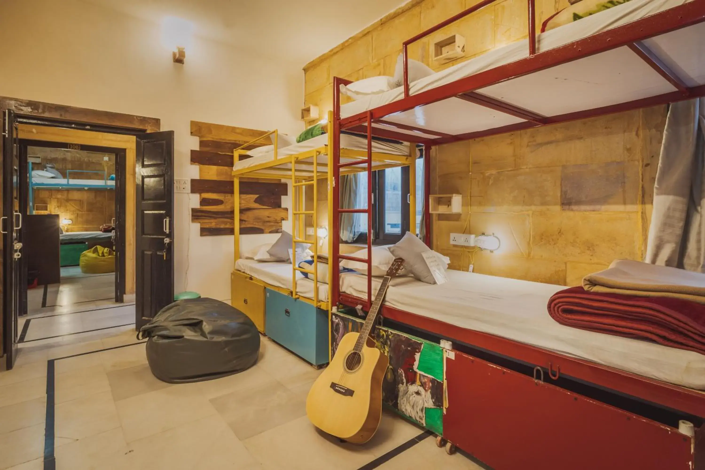 Bed in 6-Bed Female Dormitory Room in Moustache Jaisalmer Bed in 6-Bed Female Dormitory Room in Moustache Jaisalmer