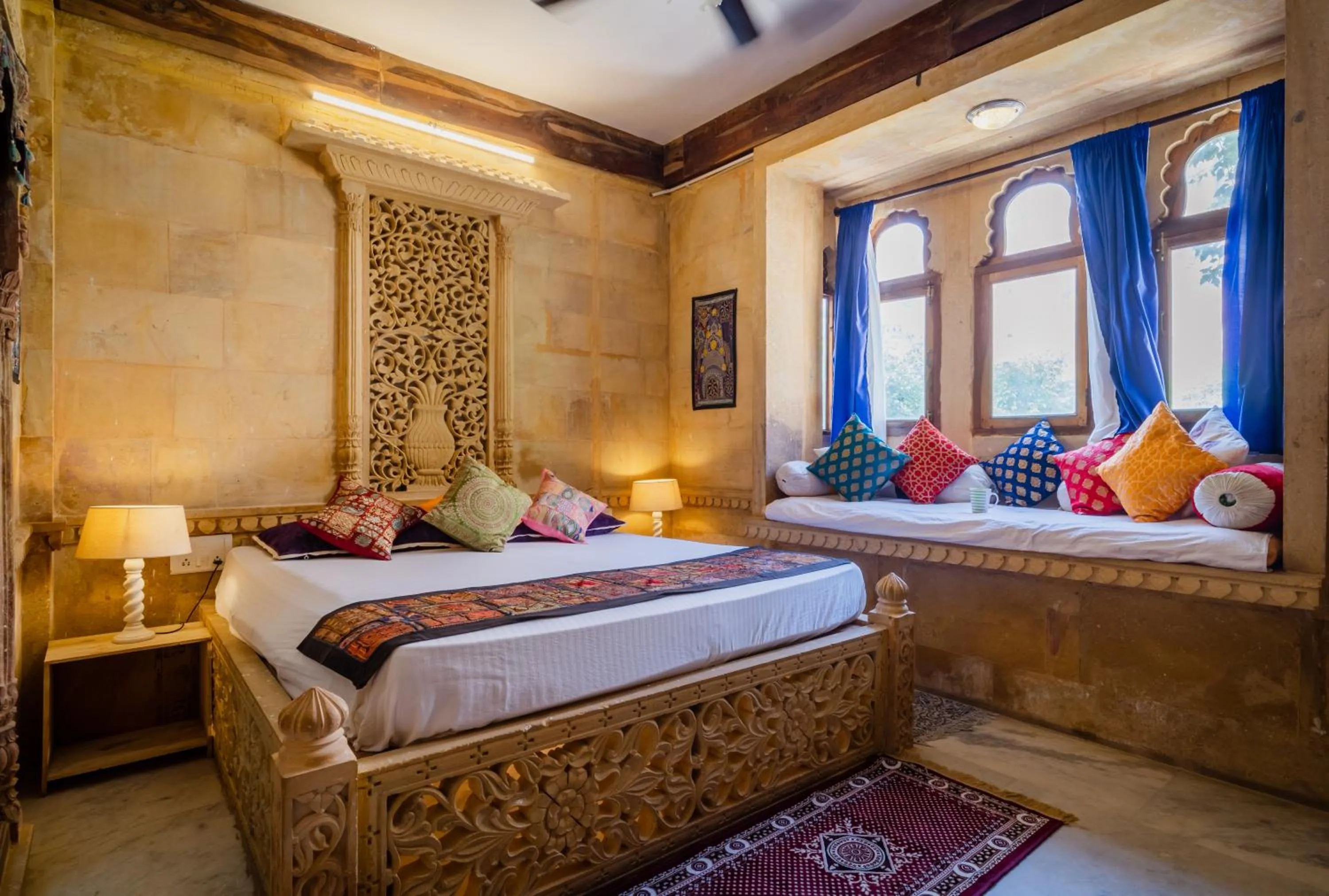 Bed in Moustache Jaisalmer