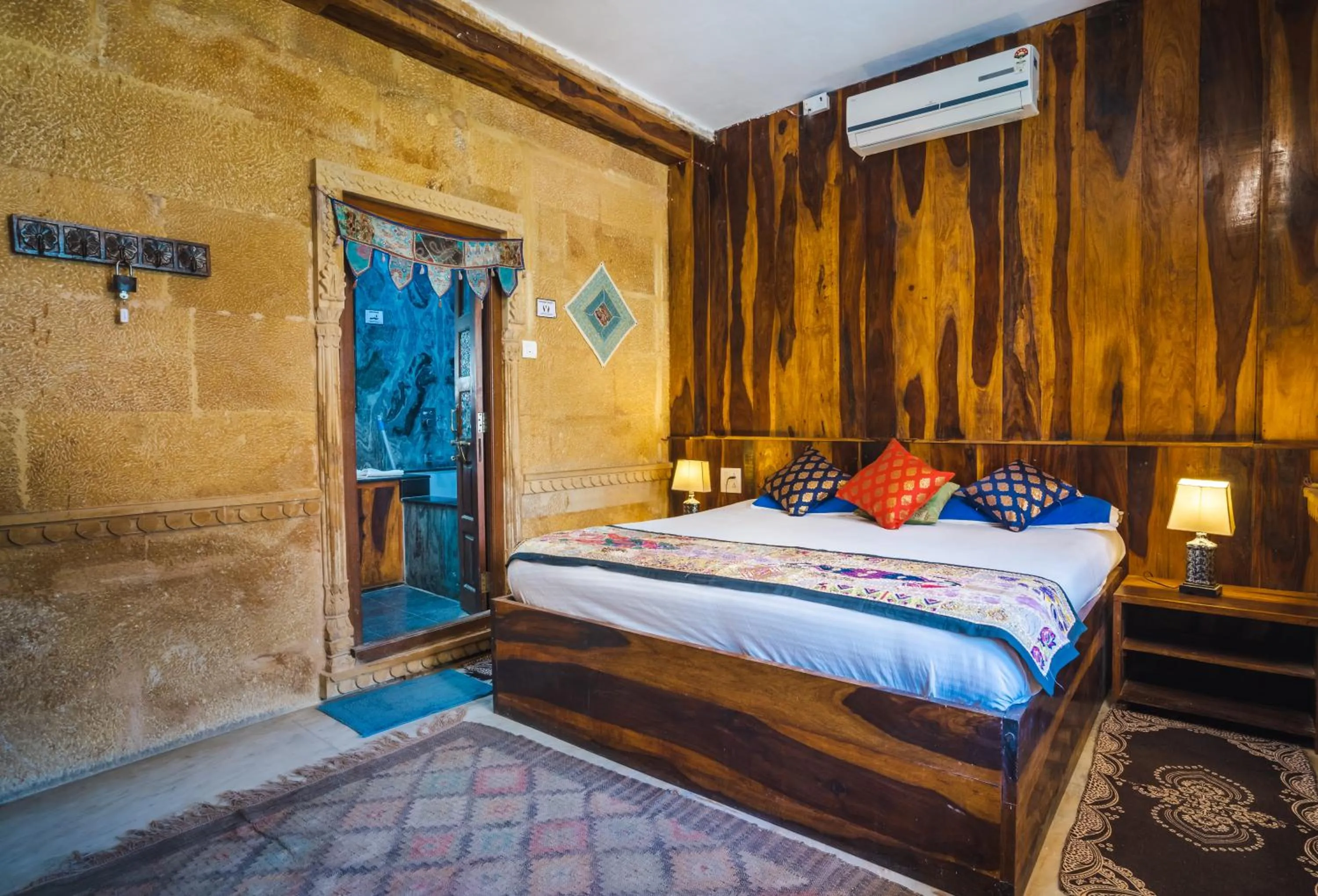 Bed in Moustache Jaisalmer
