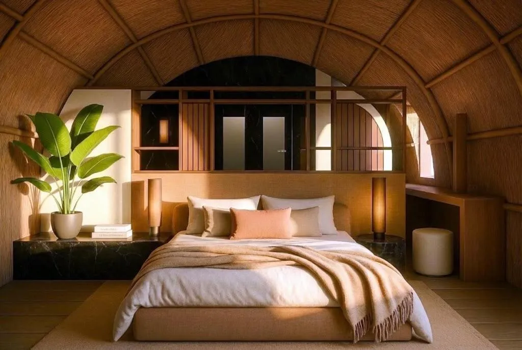 Bed in Stella Island Luxury Resort & Spa (Adults Only)