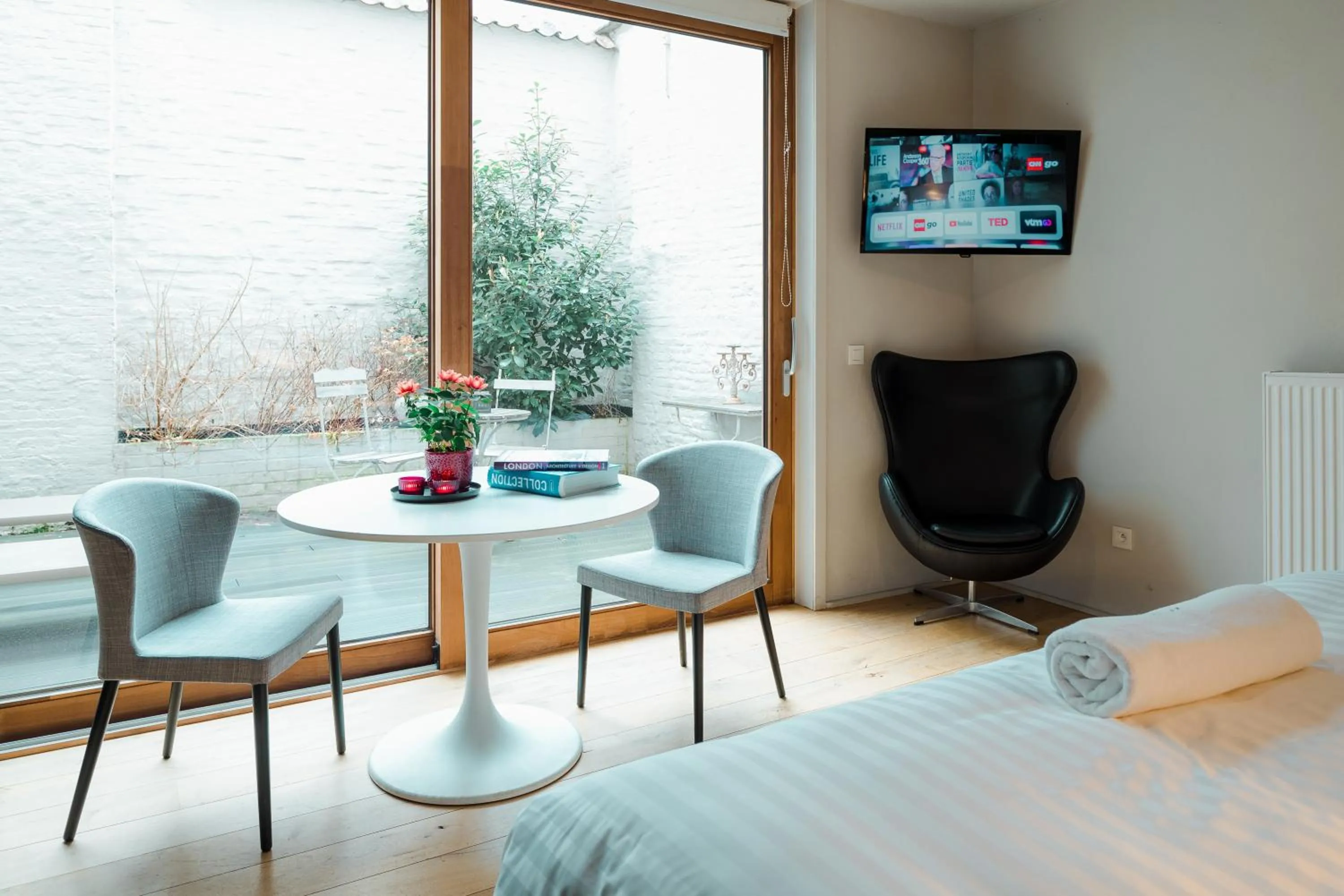 Patio, Bed in The House of Edward by Domani Hotels