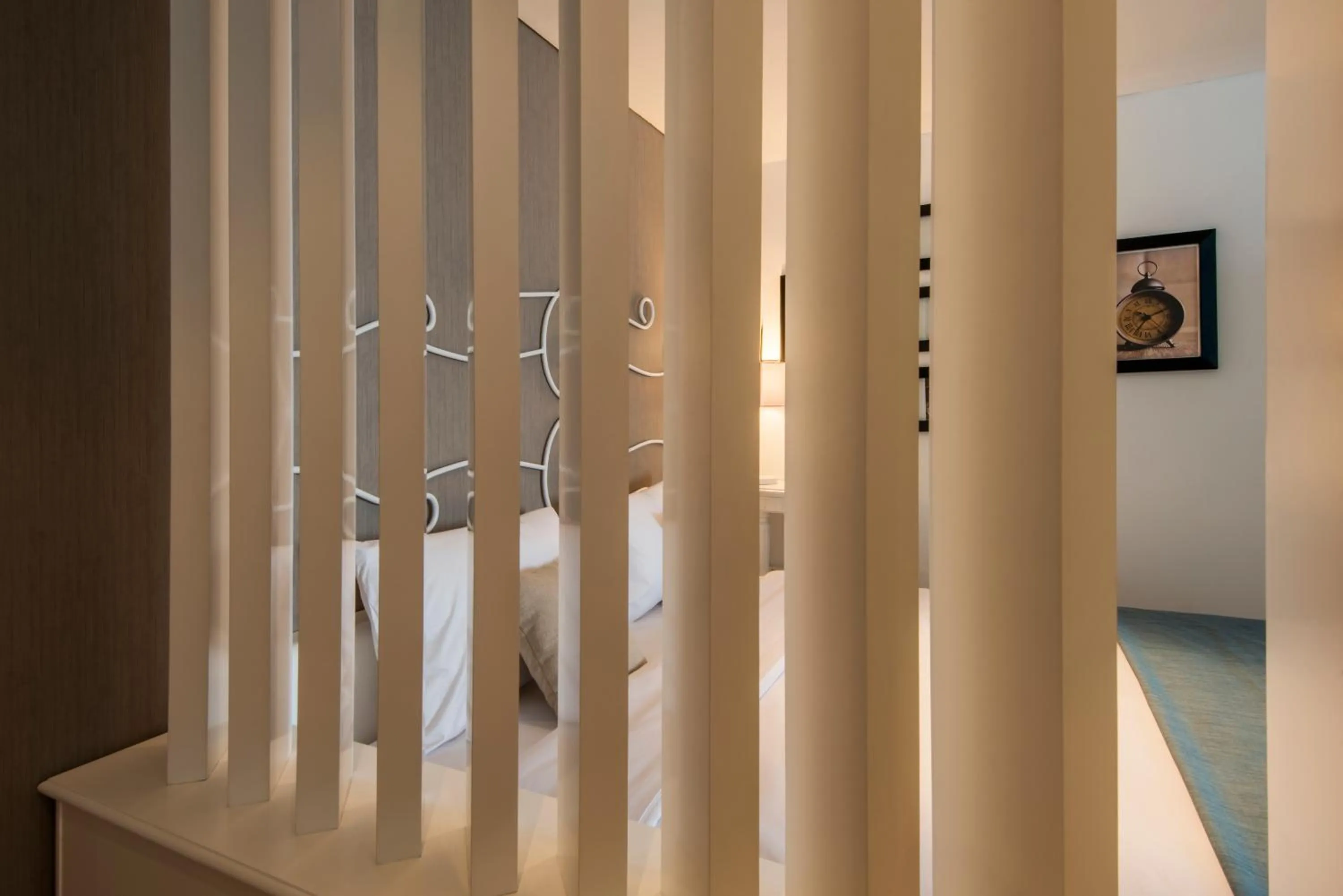 Decorative detail, Bed in Yan's House Hotel