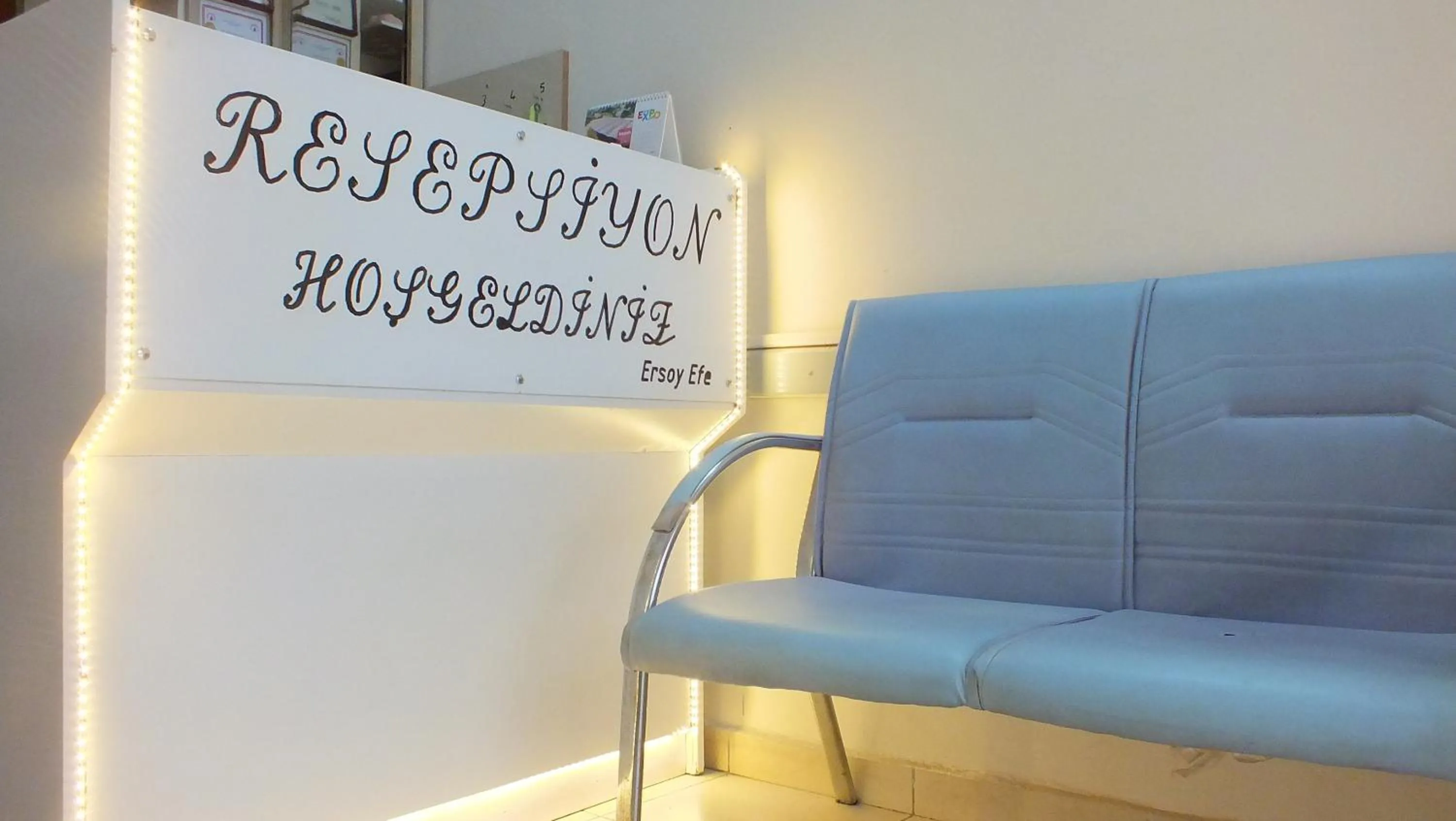 Lobby or reception in Ersoy Efe Pansiyon