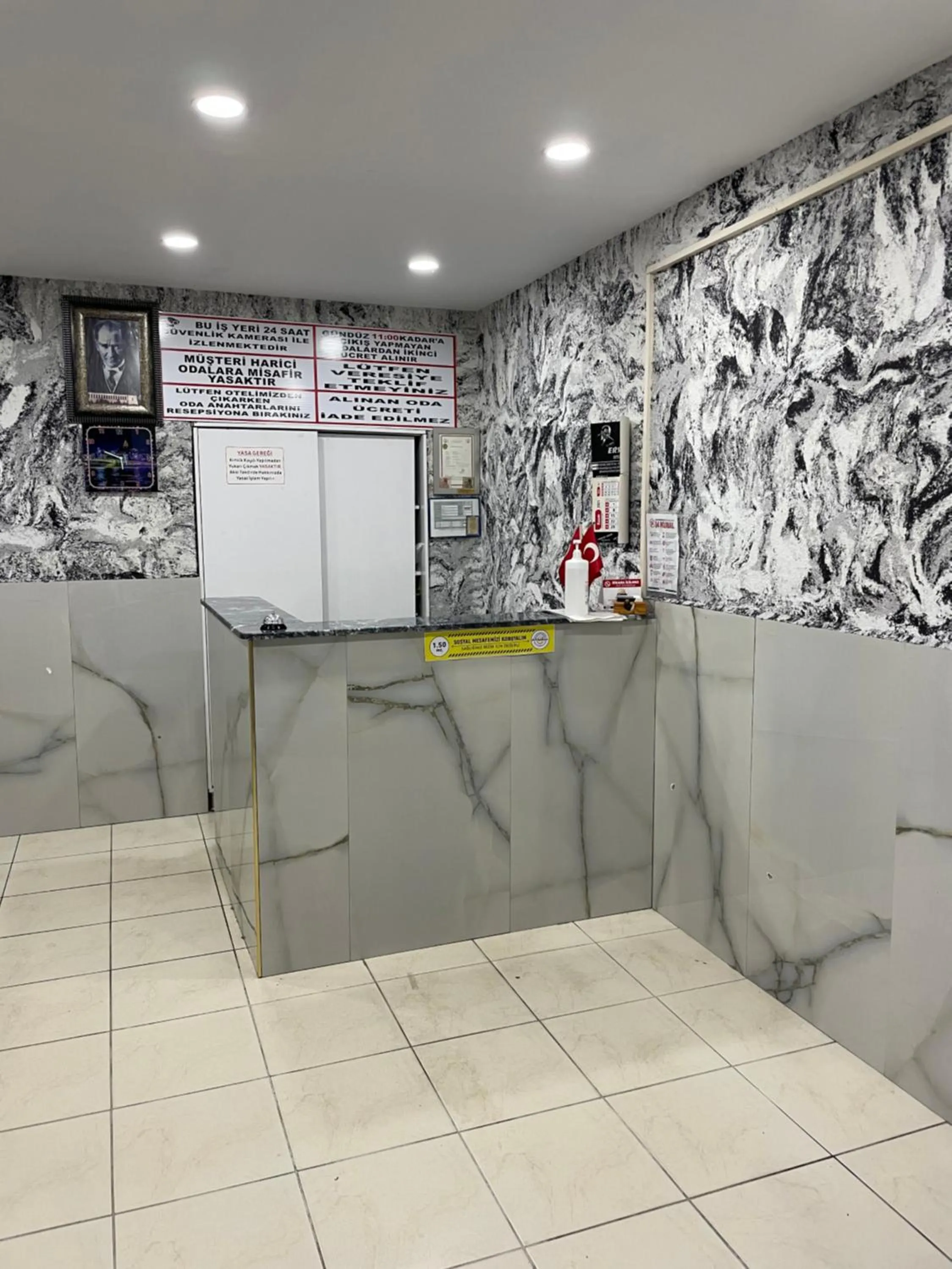 Lobby or reception in Ersoy Efe Pansiyon