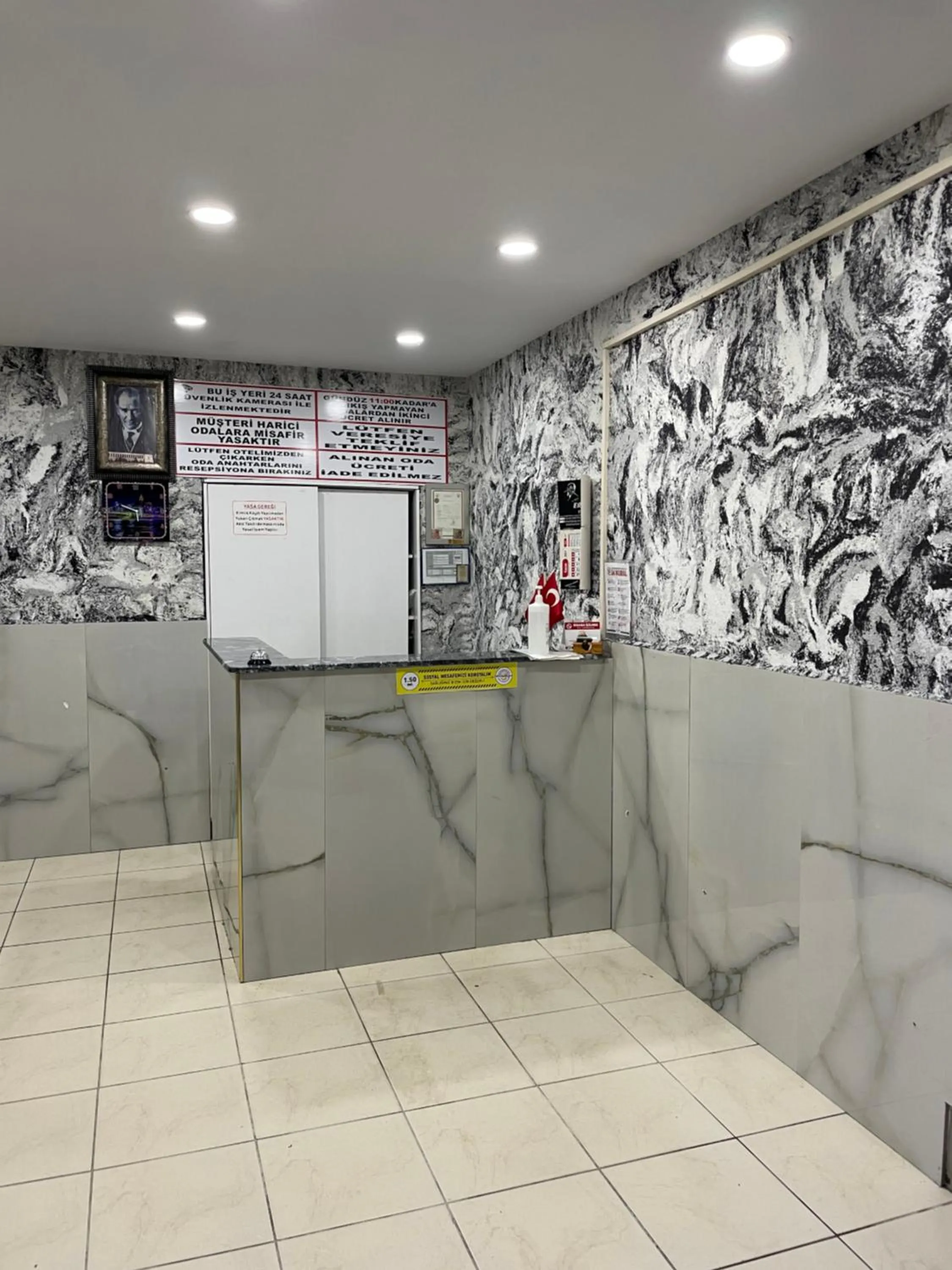 Lobby or reception in Ersoy Efe Pansiyon