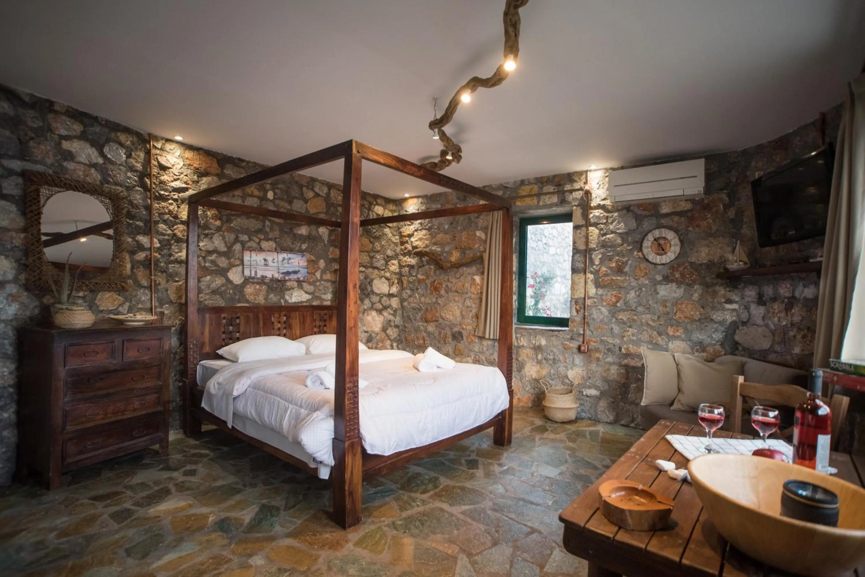 Studio with Sea View in Agrilia Koromili Retreat