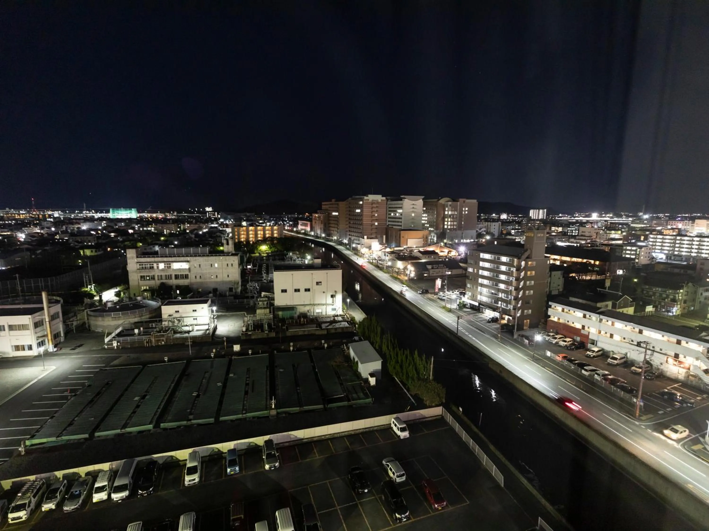 Night in Century Plaza Hotel