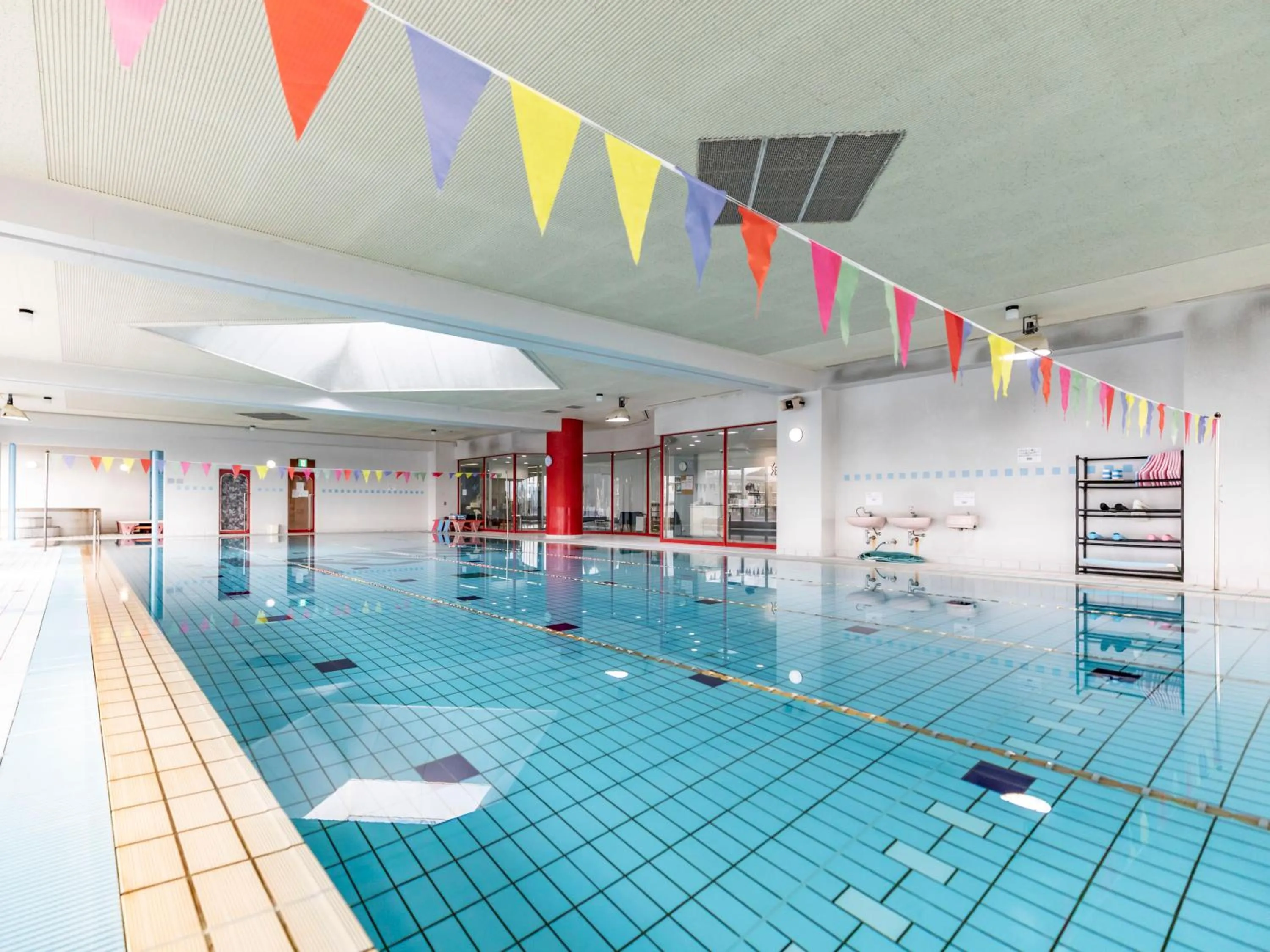 Swimming pool in Century Plaza Hotel