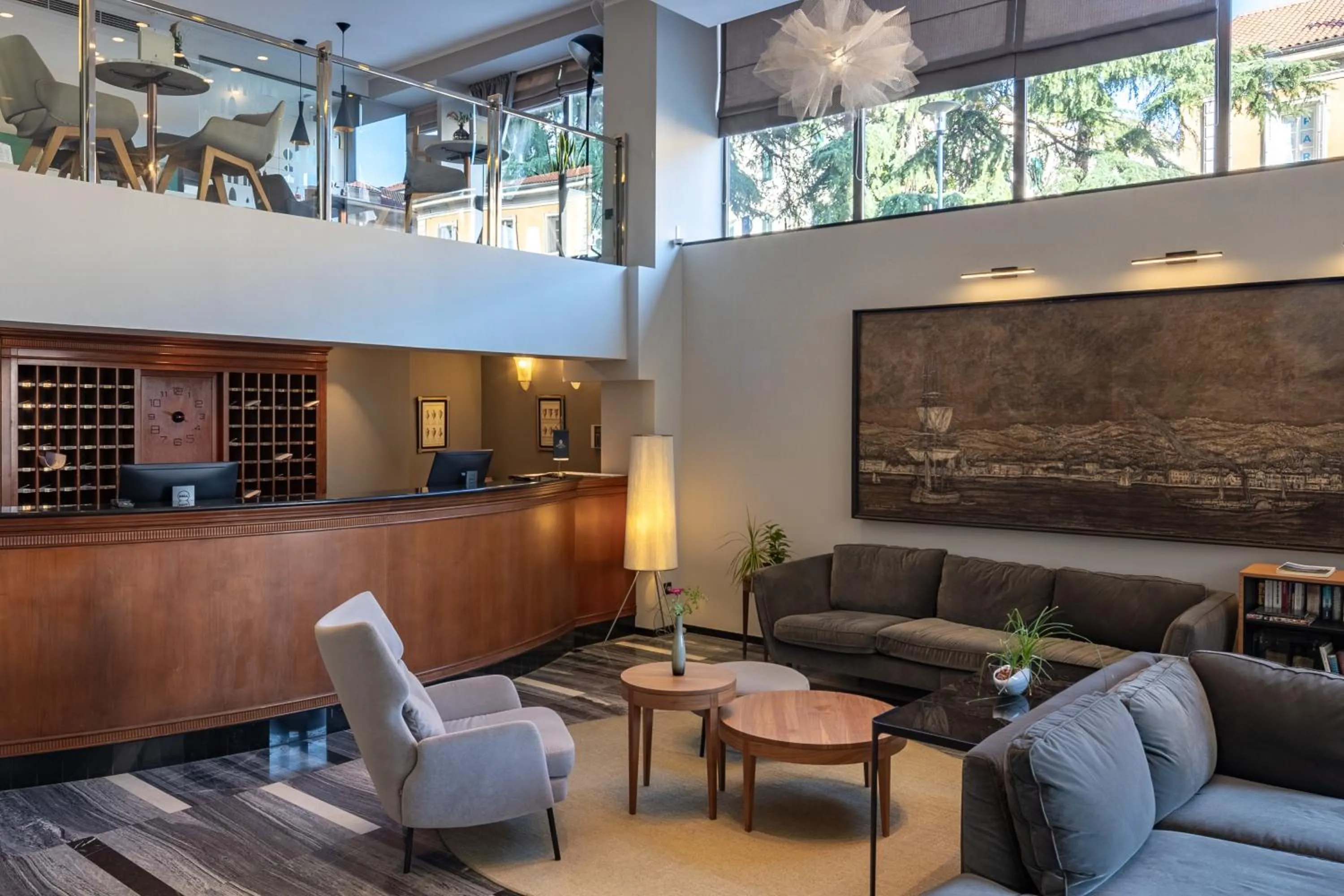 Lobby or reception in Grand Hotel Bonavia