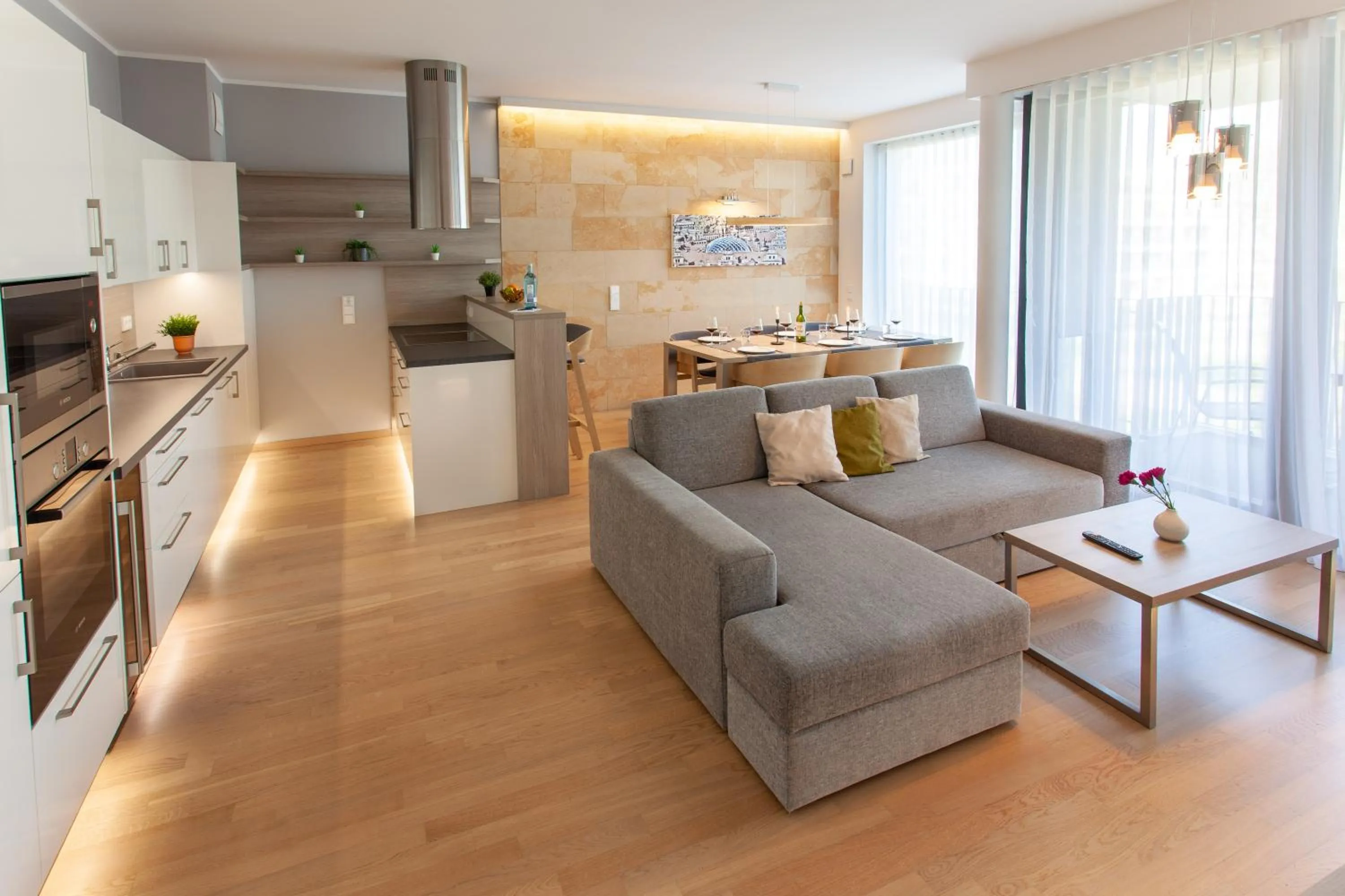 Living room in Residenz am Zwinger